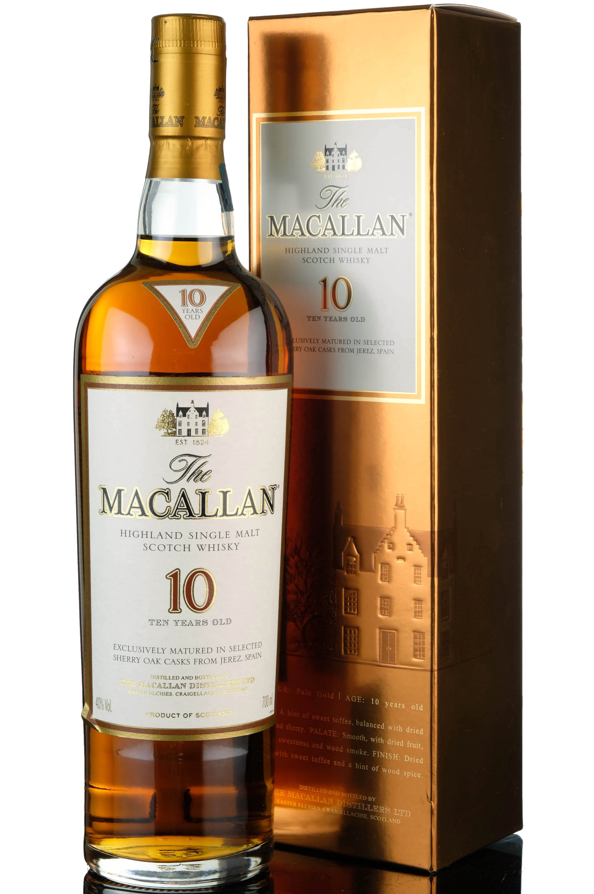 Macallan 10 Year Old - Sherry Casks - Mid 2000s