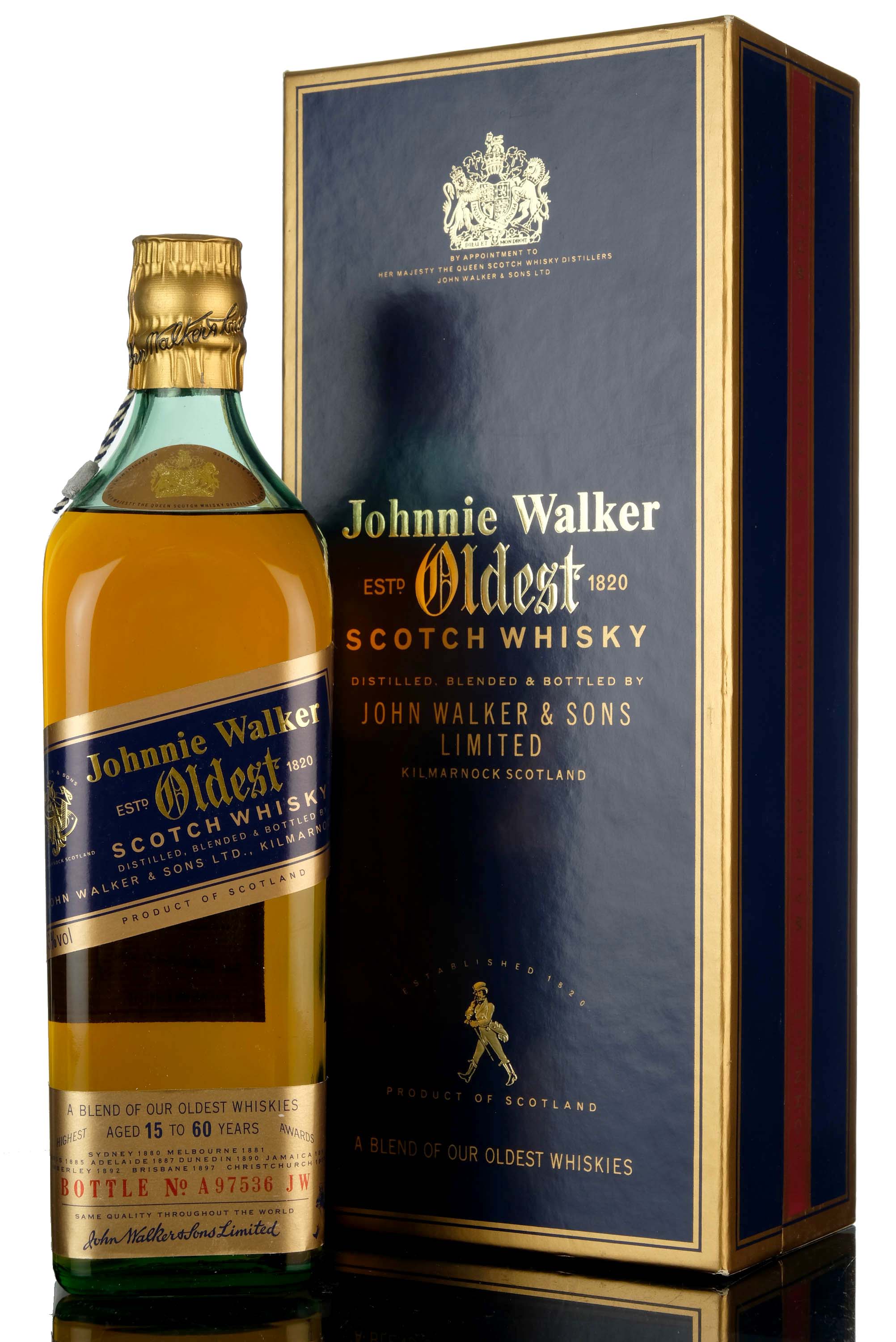 Johnnie Walker Oldest - 1980s