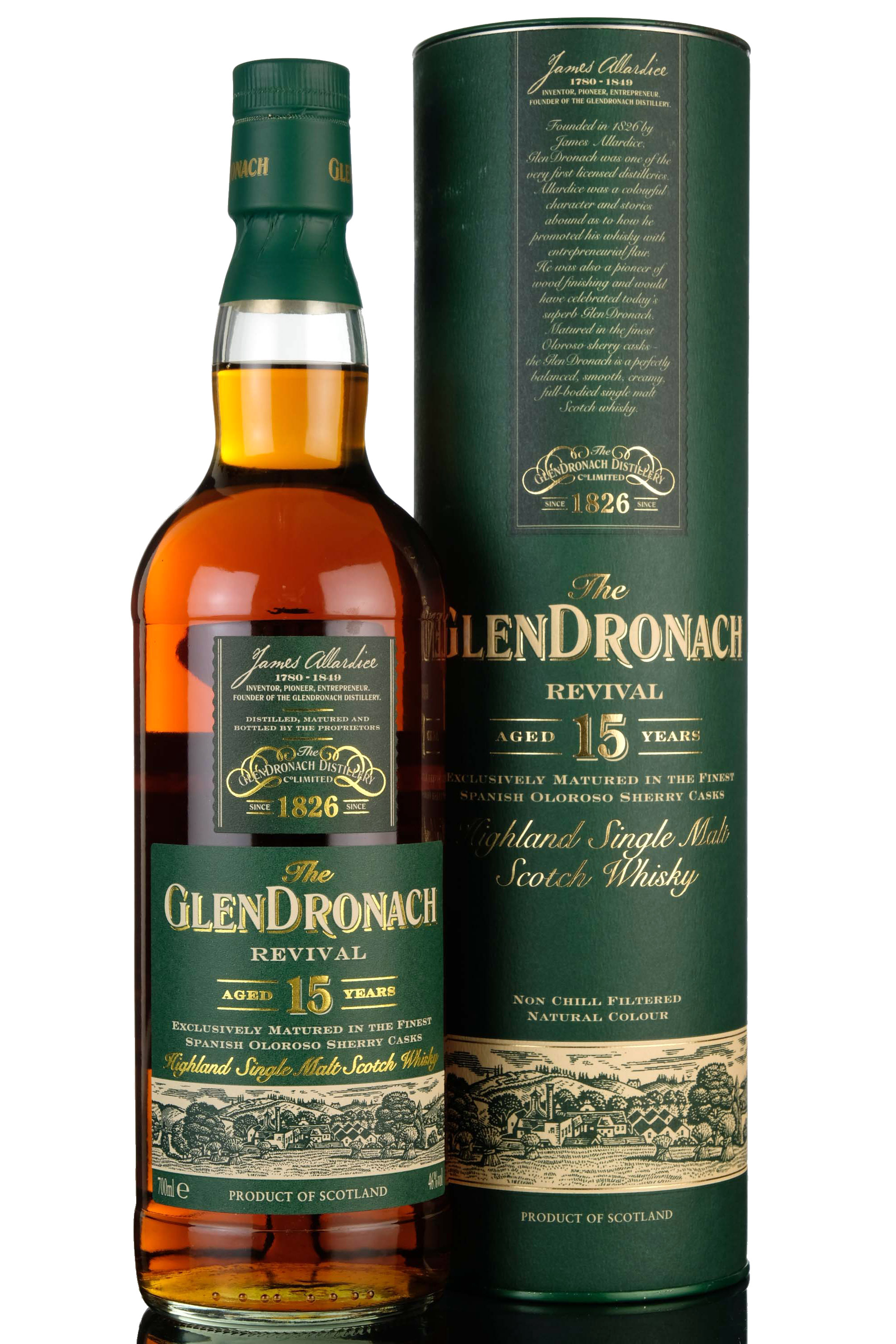 Glendronach 15 Year Old - Revival - 2009 Release