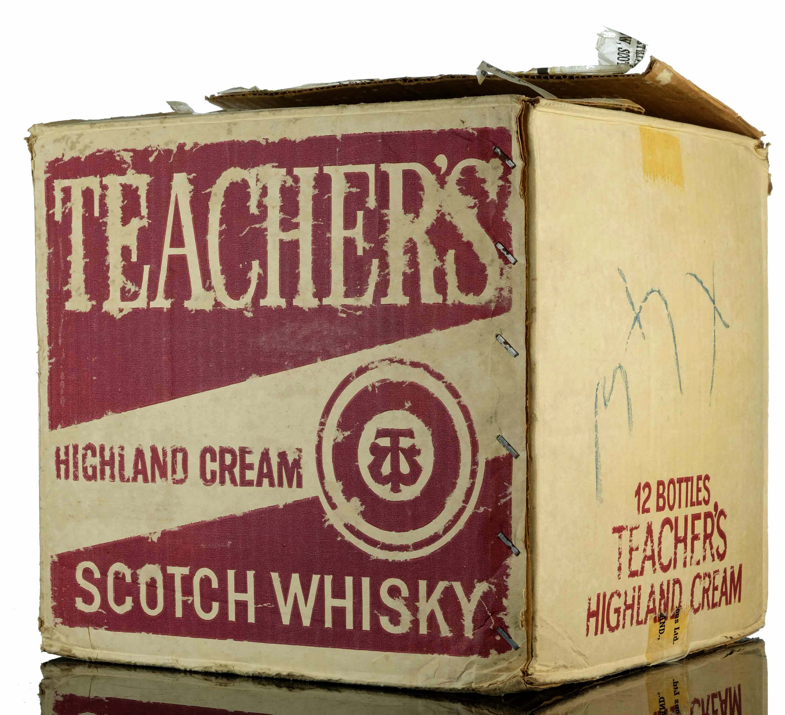 One Full Case Teachers Highland Cream - 1970s