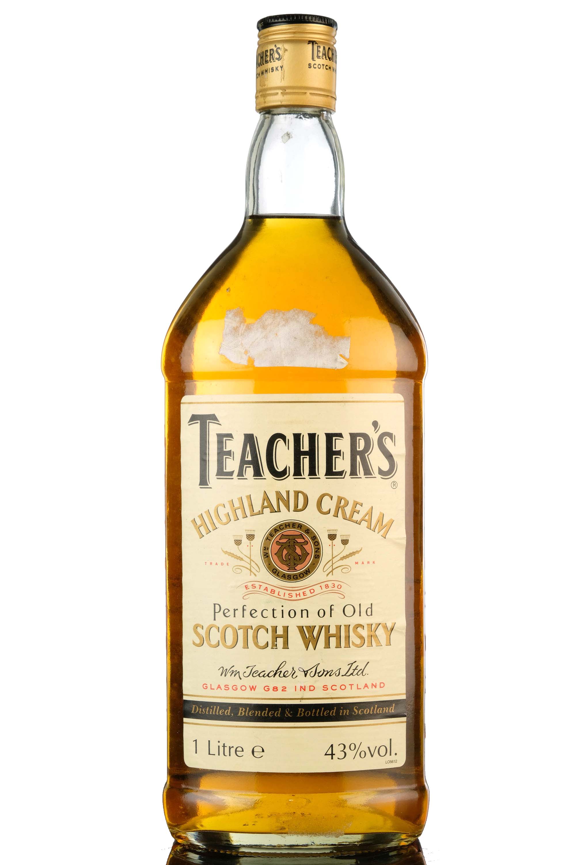 Teachers Highland Cream - 1 Litre