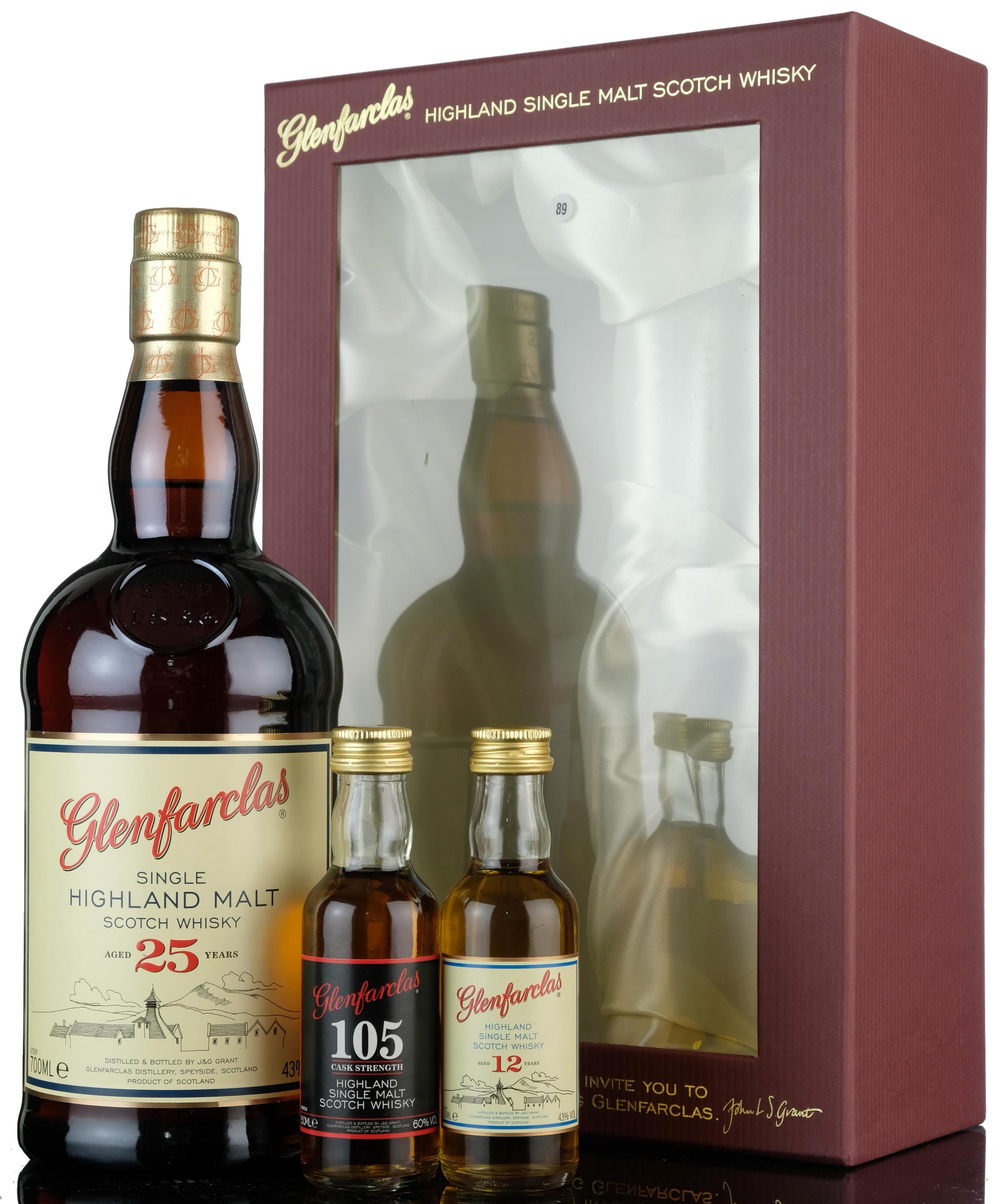 Glenfarclas 25 Year Old - Presentation Set