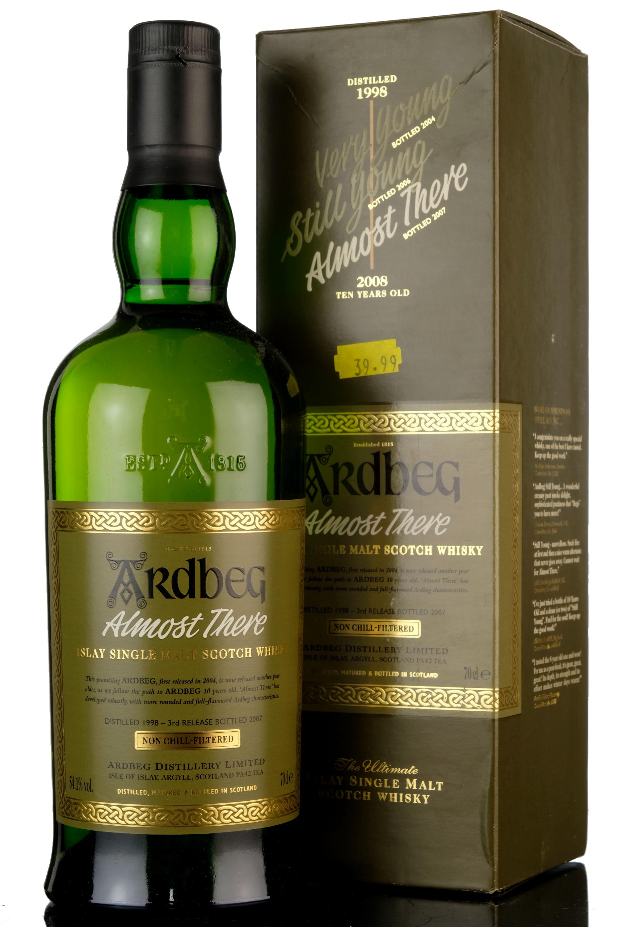 Ardbeg 1998-2007 - Almost There - 3rd Release