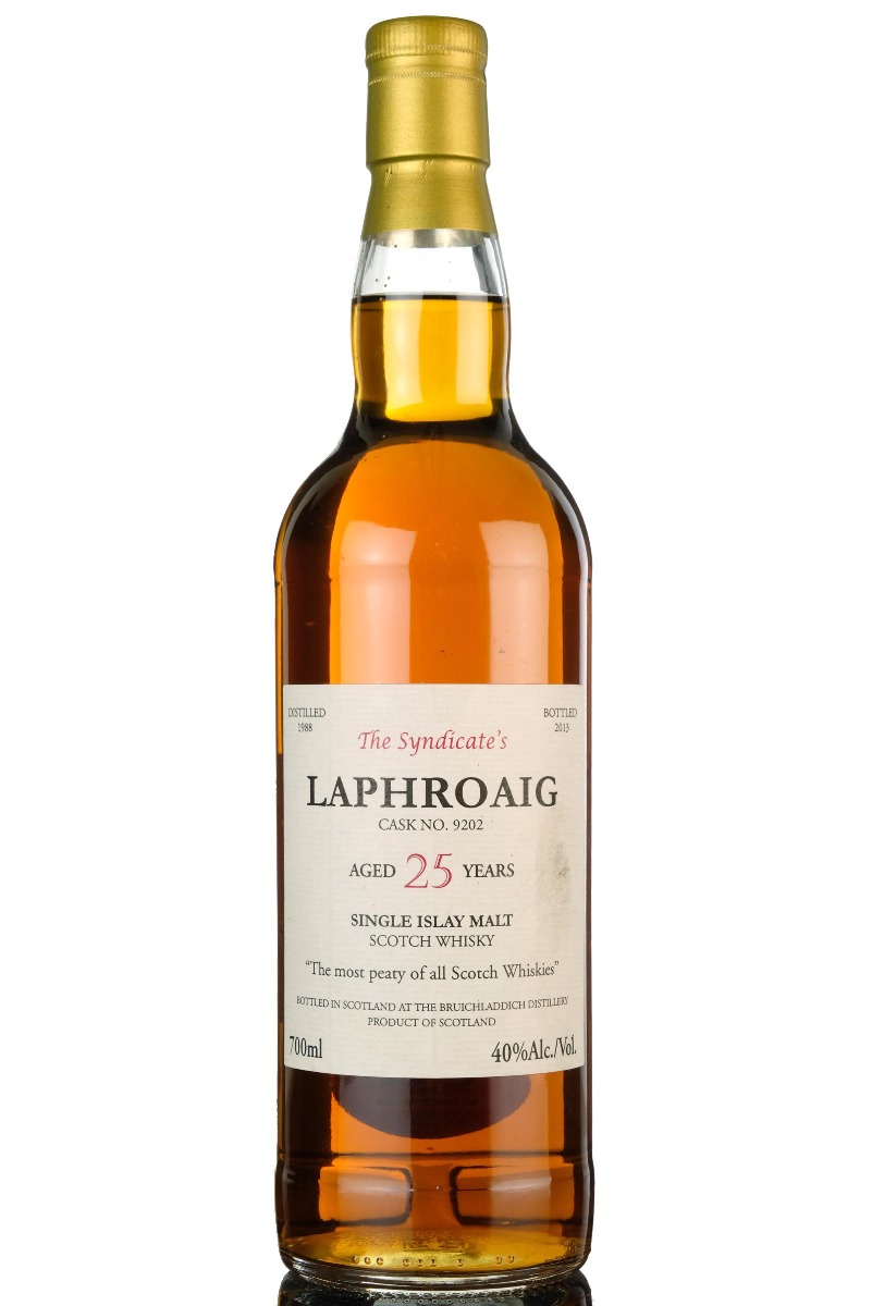 Laphroaig 1988-2013 - 25 Year Old - The Syndicate