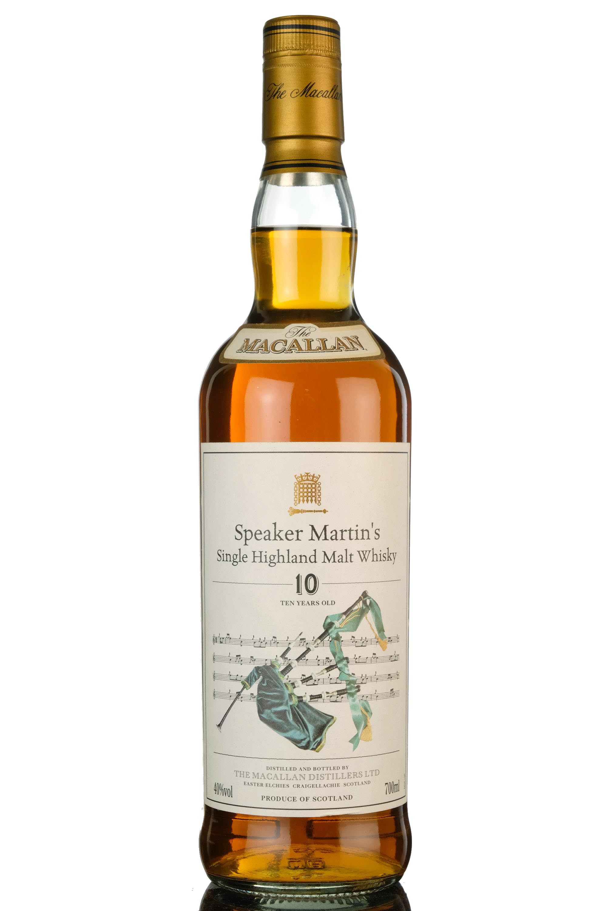 Macallan 10 Year Old - Speaker Martins - 1st Edition - Early 2000s