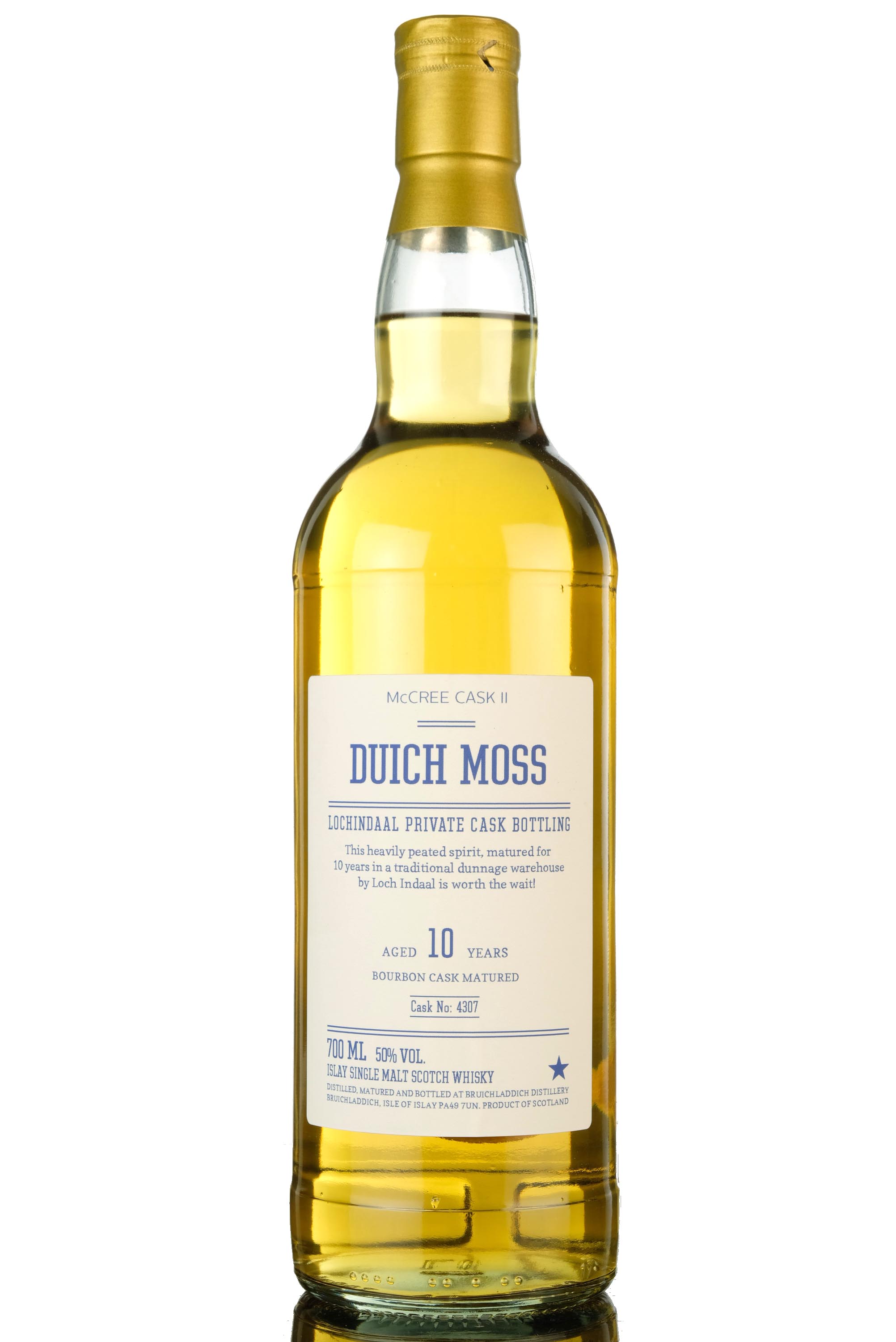 Bruichladdich Lochindaal 10 Year Old - Private Single Cask 4307