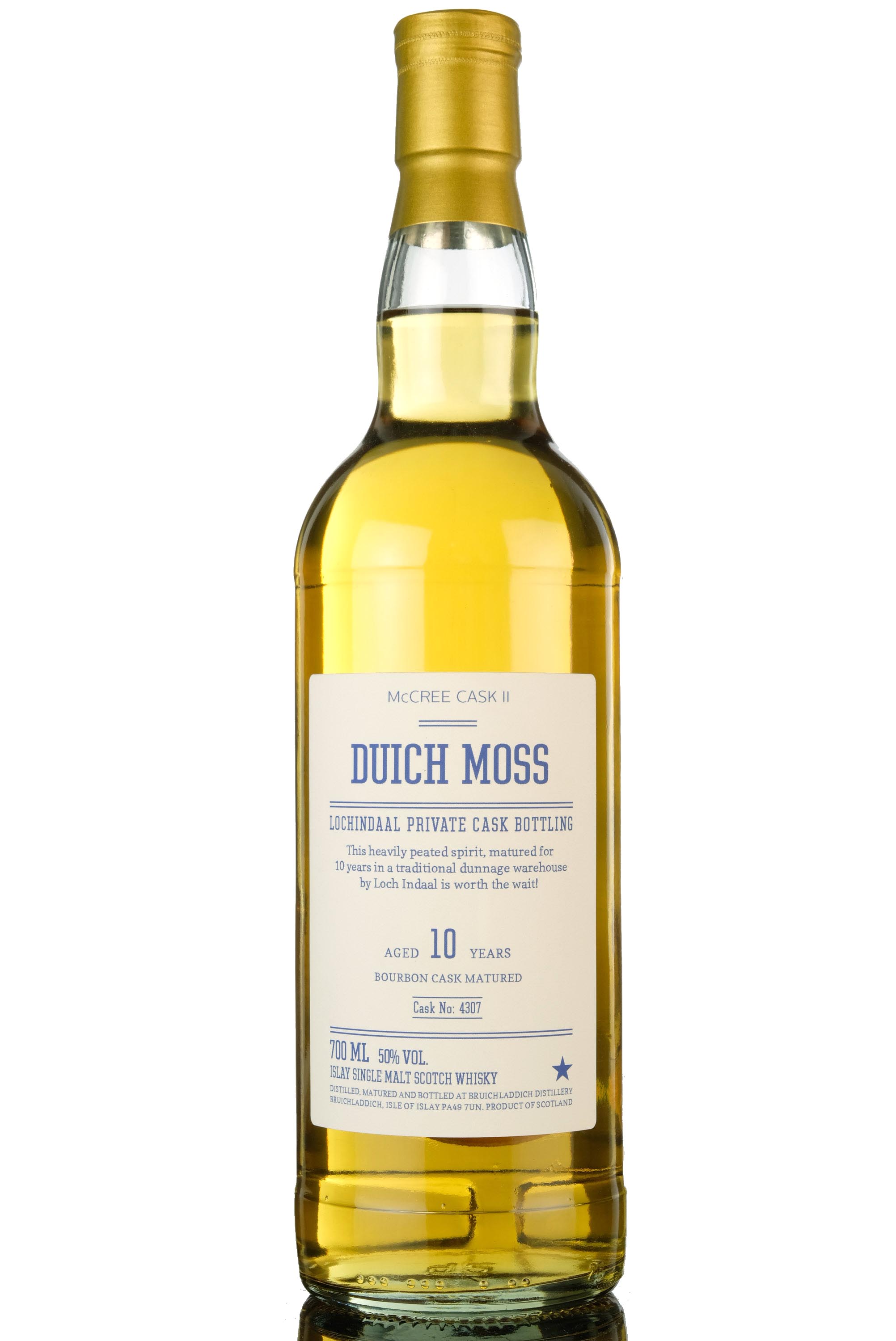Bruichladdich Lochindaal 10 Year Old - Private Single Cask 4307