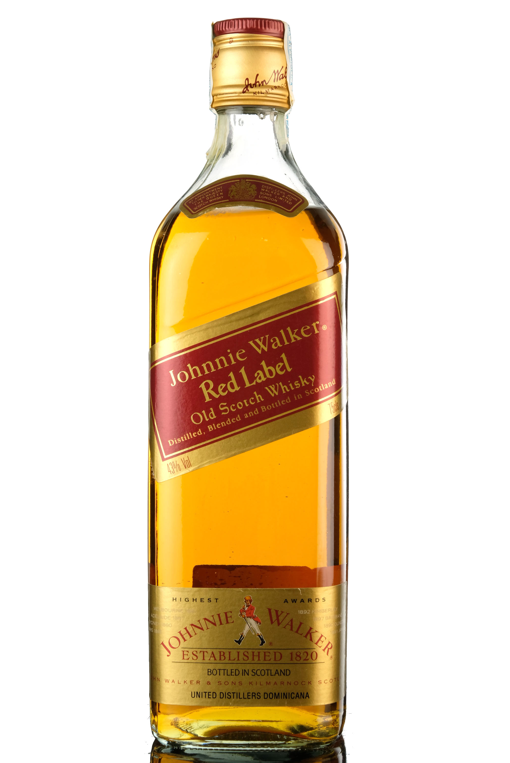 Johnnie Walker Red Label - 1980s