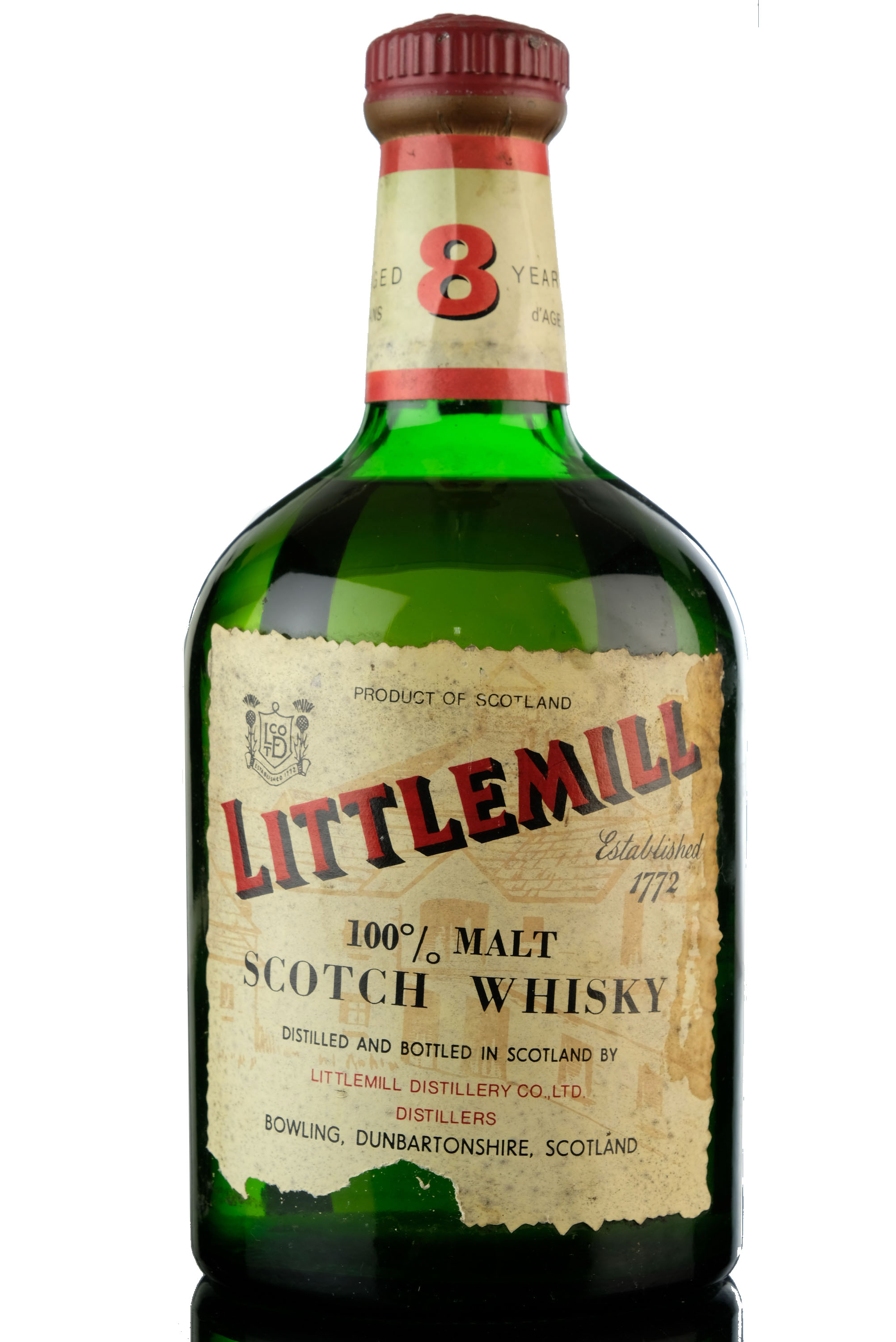 Littlemill 8 Year Old - Circa 1990