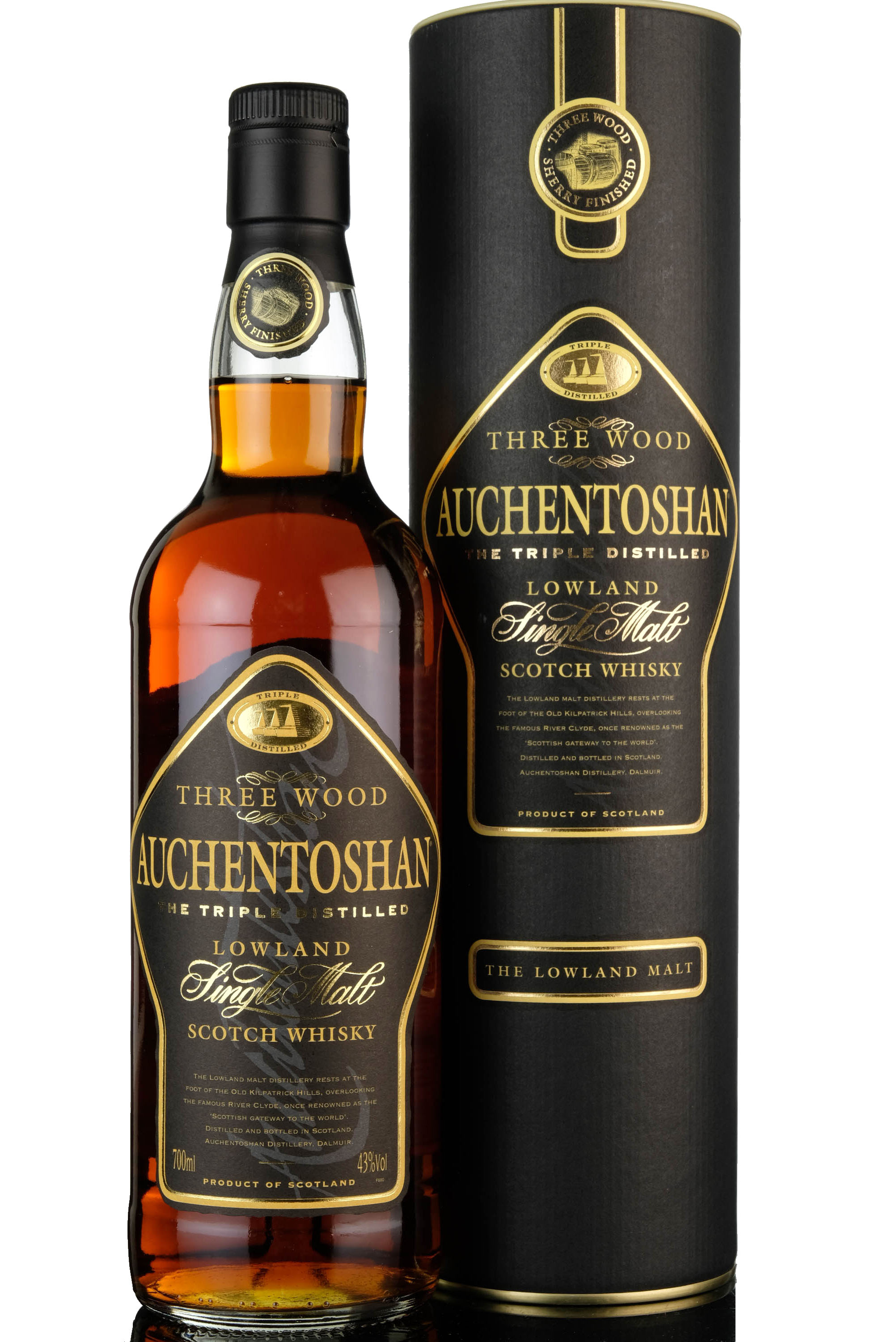 Auchentoshan Three Wood - Circa 2000