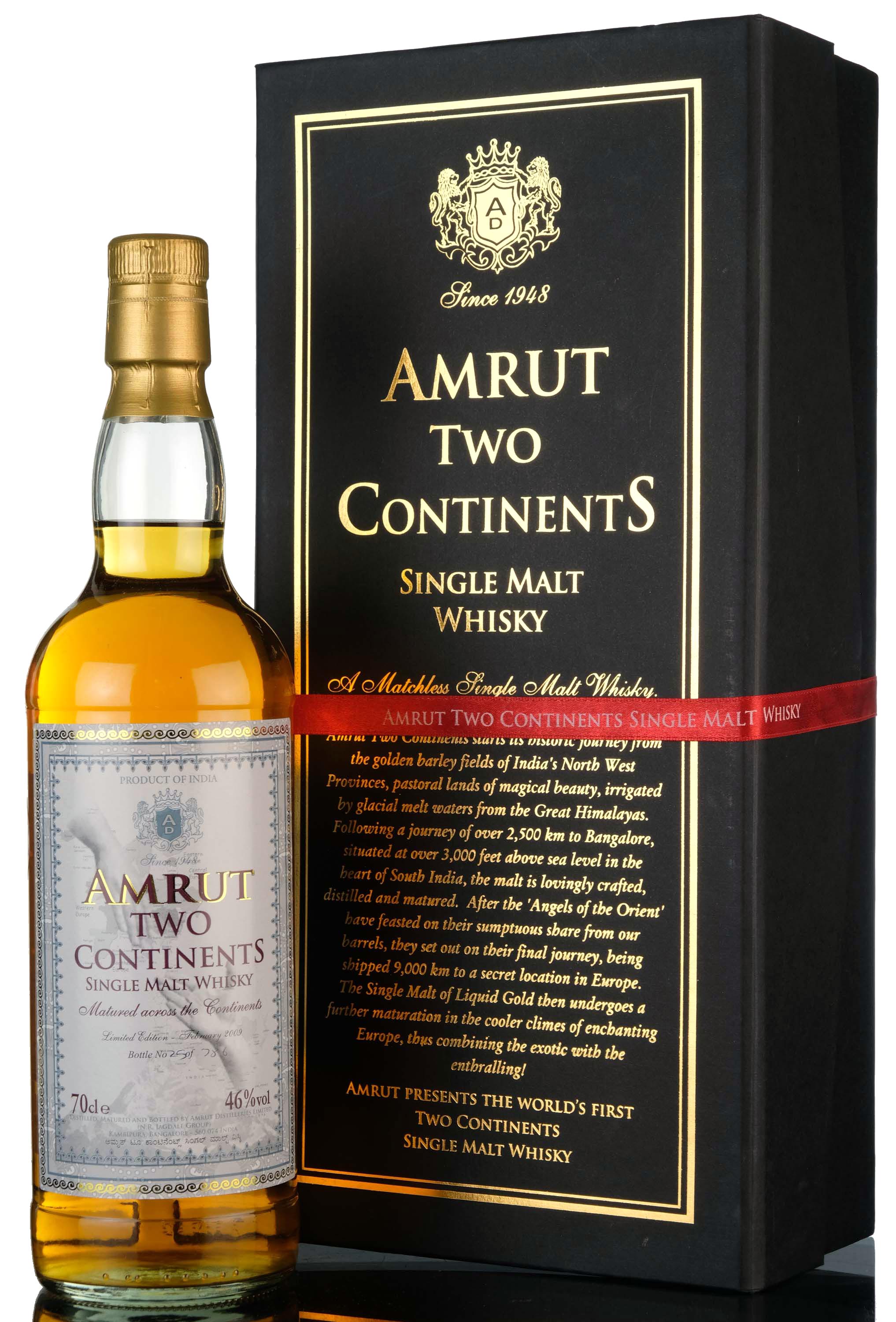 Amrut Two Continents - 1st Edition