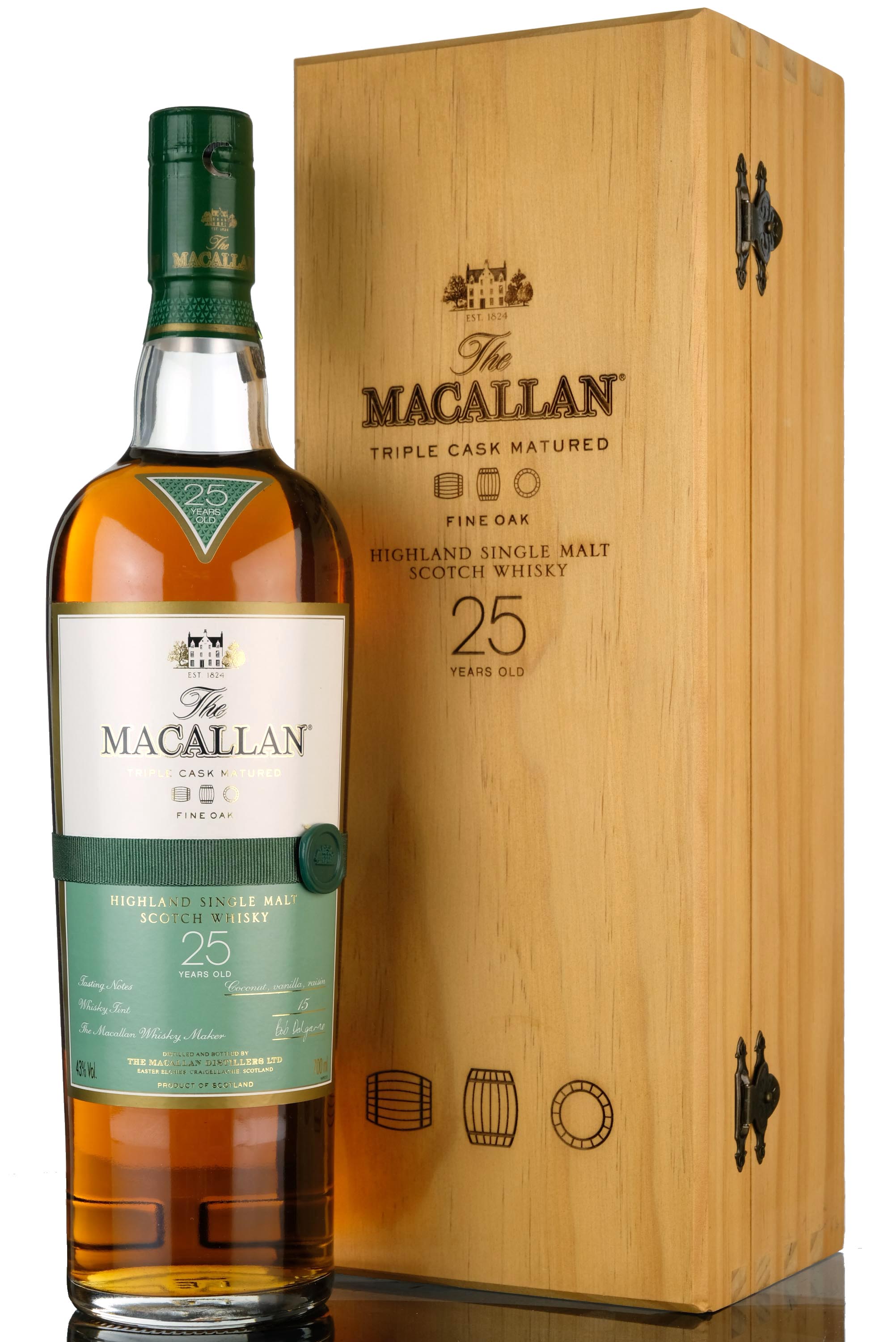 Macallan 25 Year Old - Fine Oak - 2010s