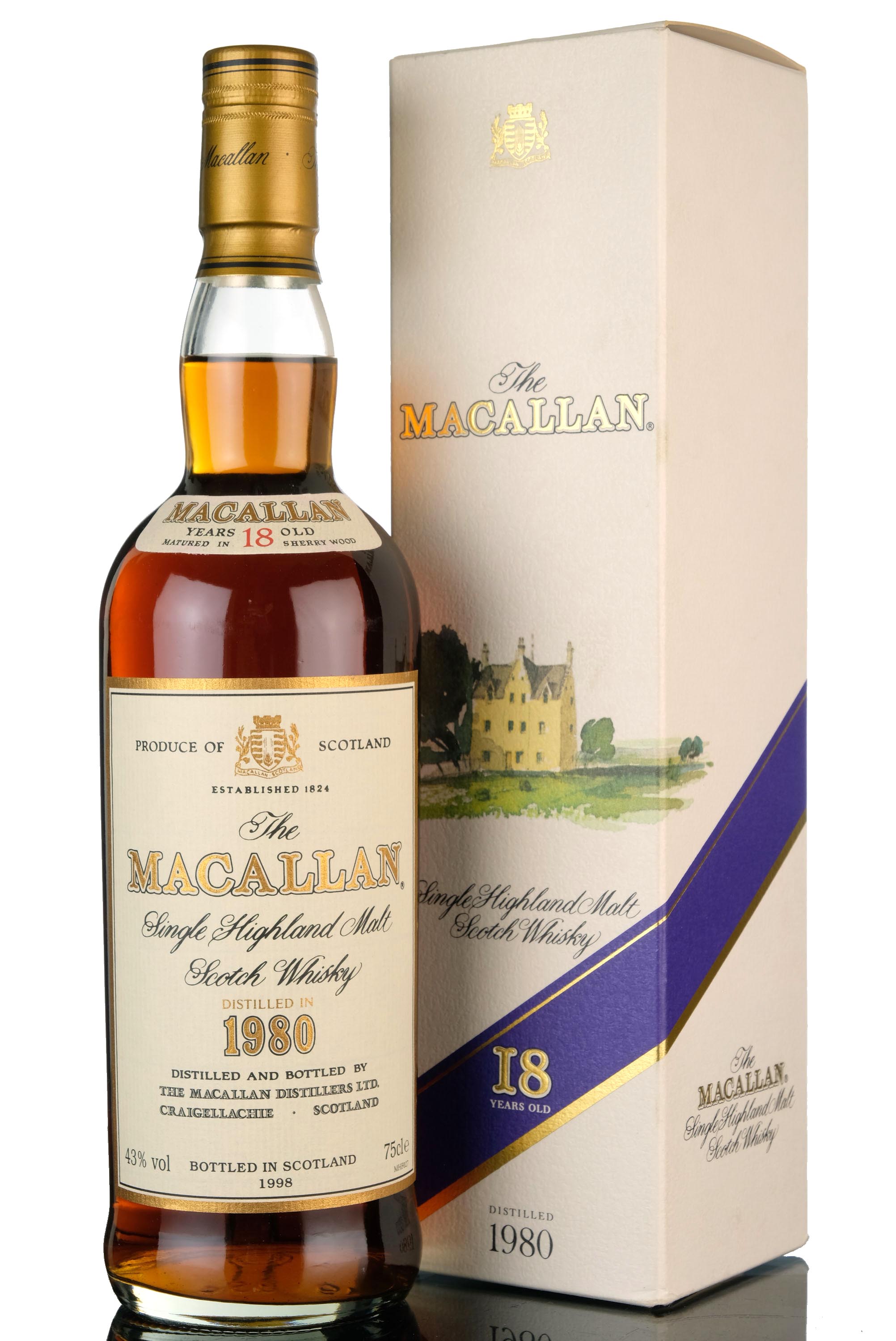 Macallan 1980-1998 - 18 Year Old - 75cl