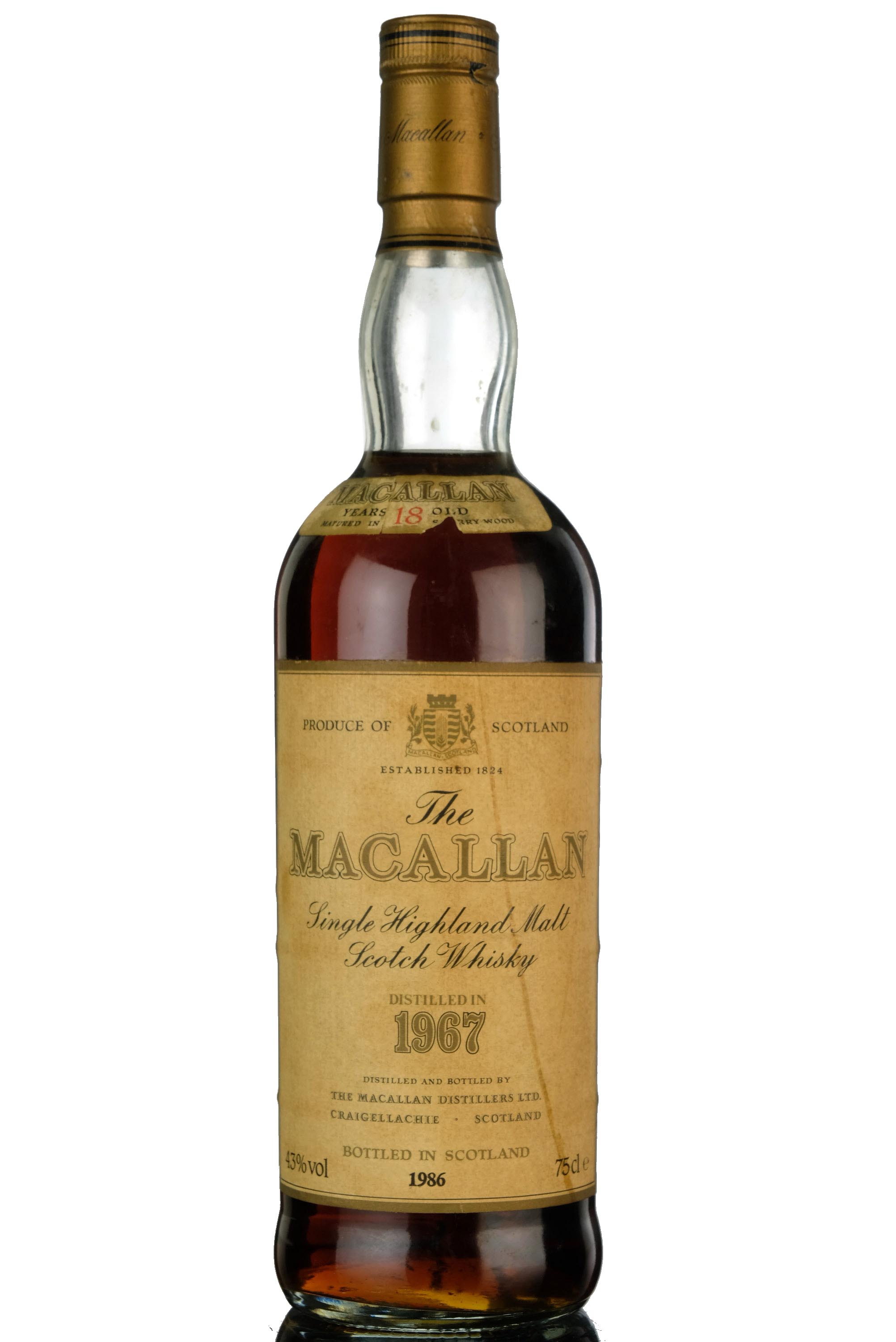 Macallan 1967-1986 - 18 Year Old