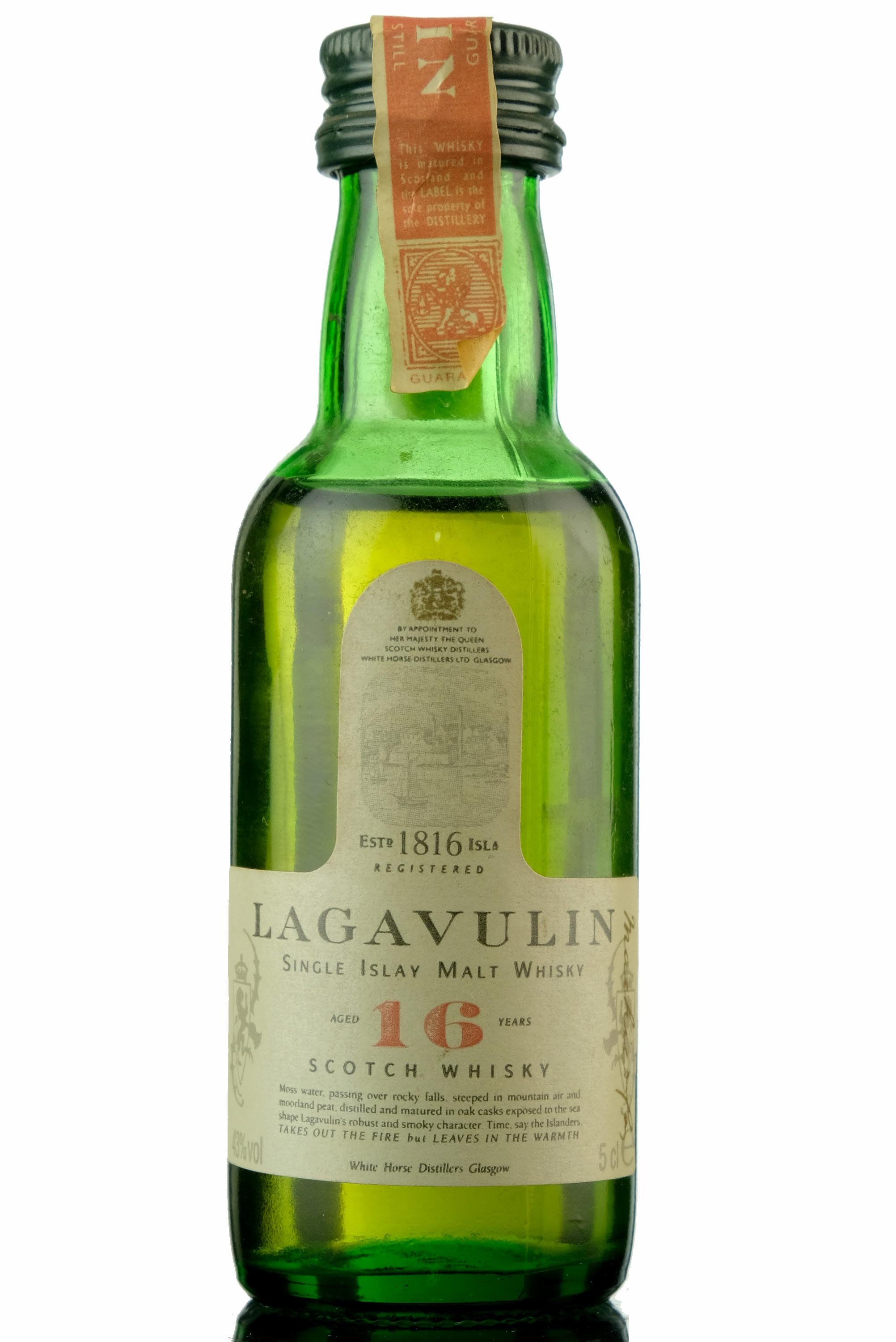 Lagavulin 16 Year Old - White Horse Miniature