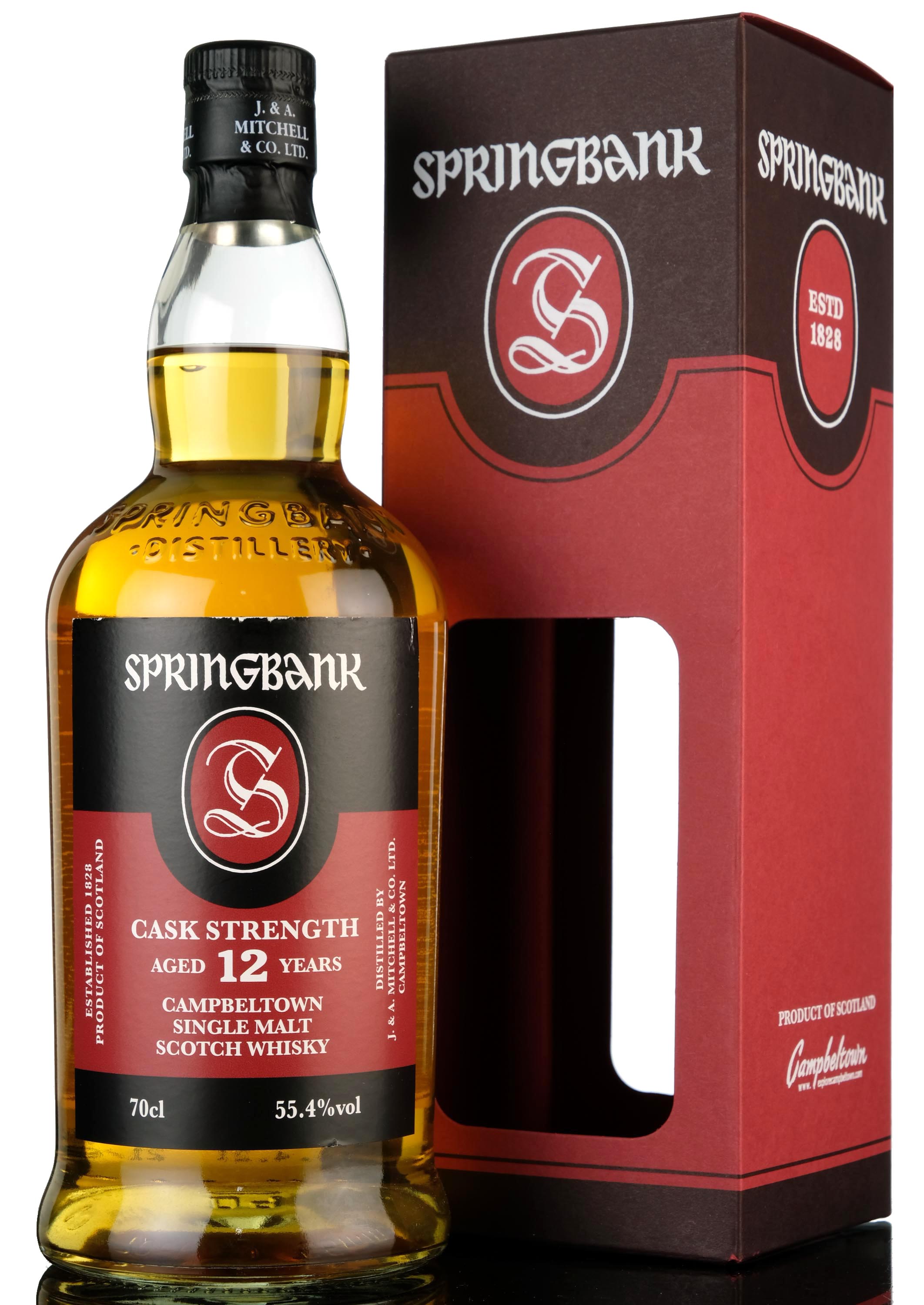 Springbank 12 Year Old - Cask Strength 55.4% - 2021 Release