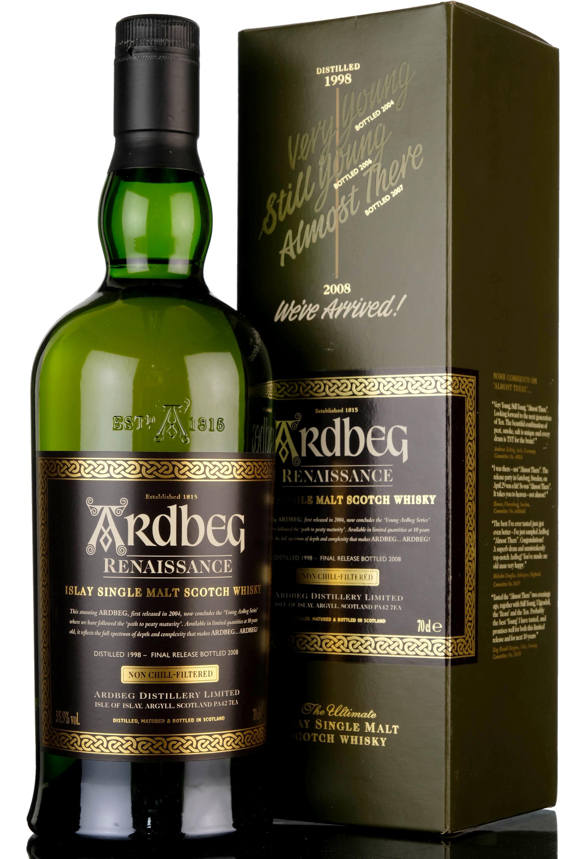 Ardbeg 1998-2008 - Renaissance