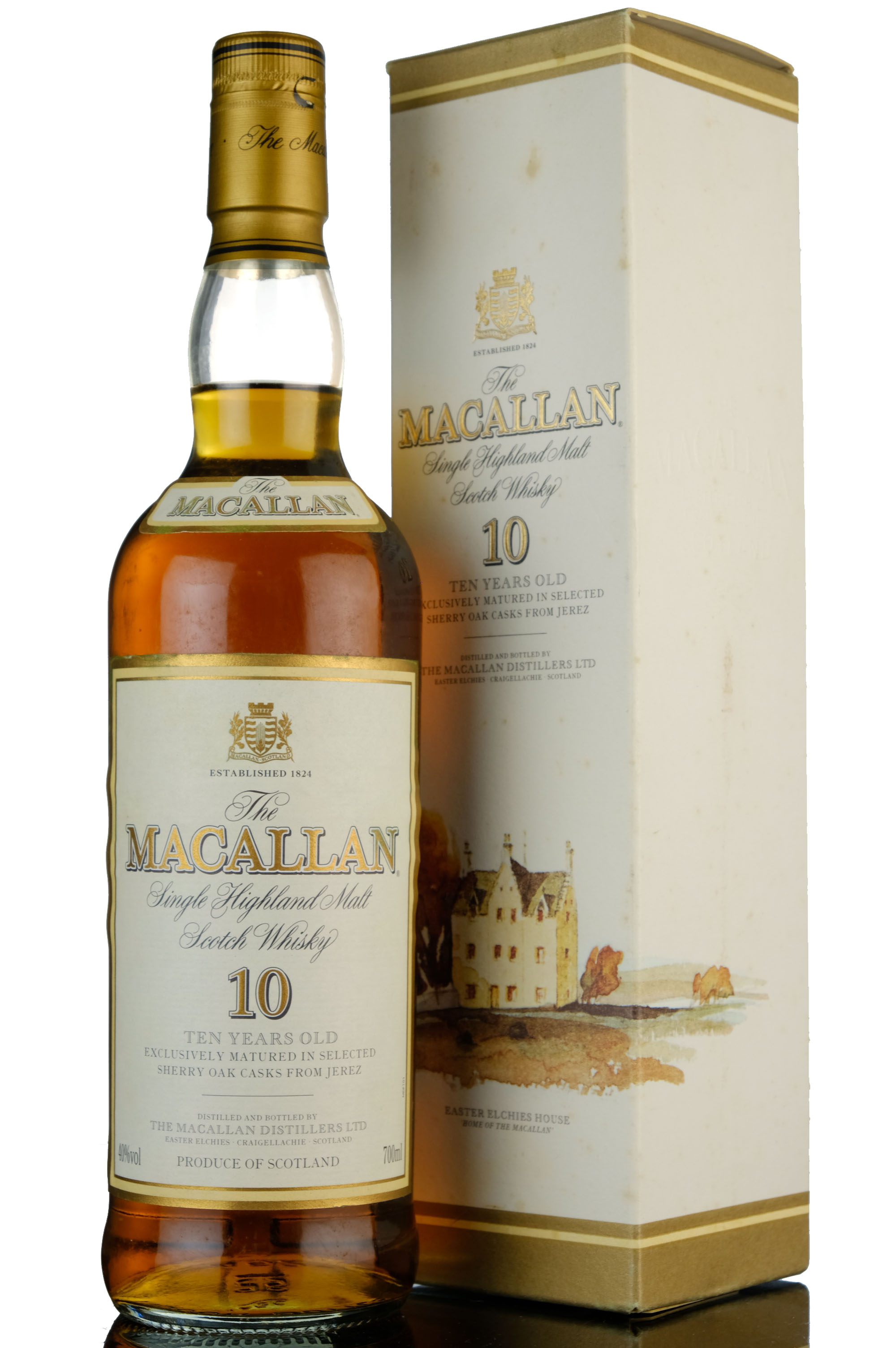 Macallan 10 Year Old - Sherry Casks - Early 2000s