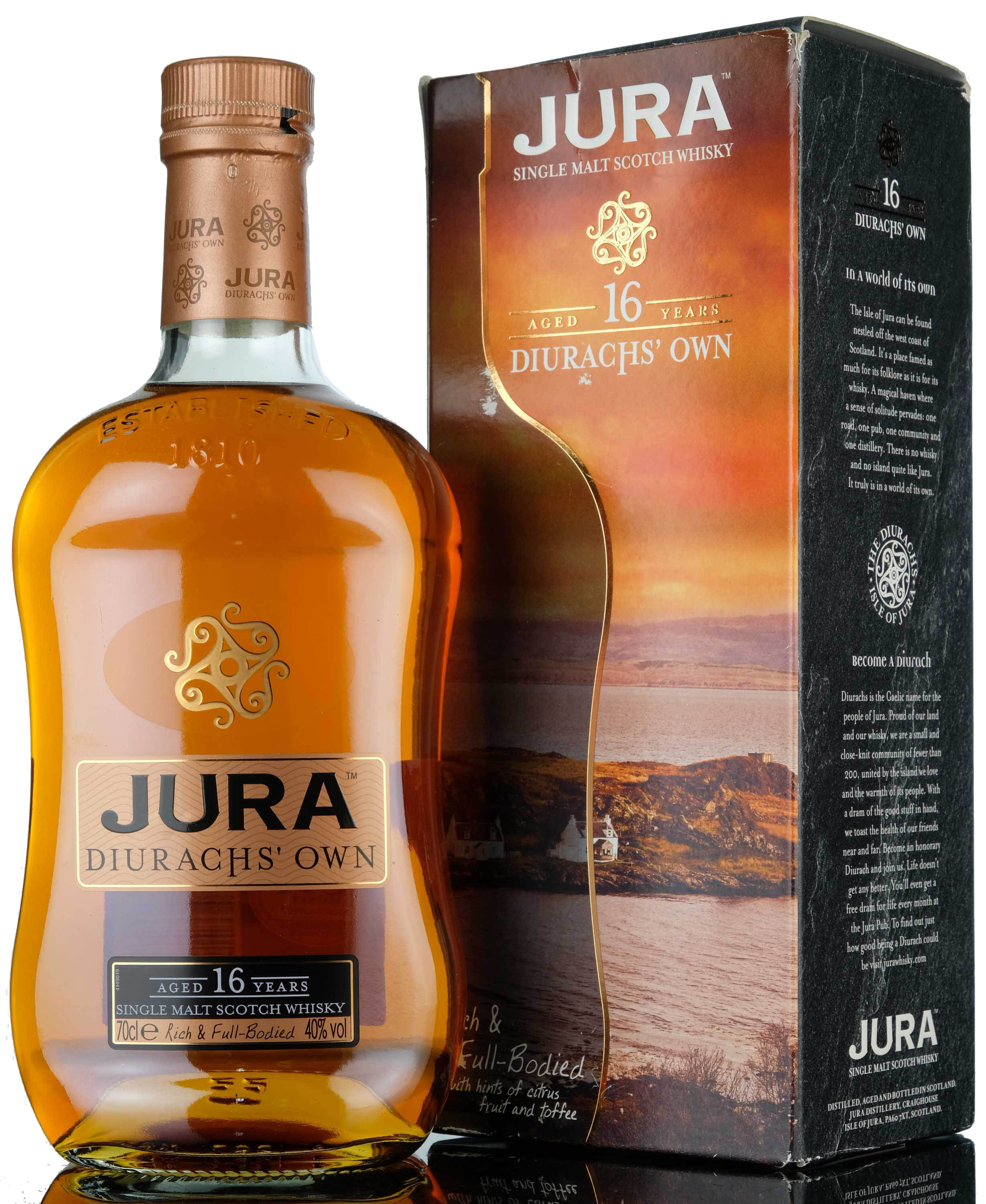 Isle Of Jura 16 Year Old - Diurachs Own