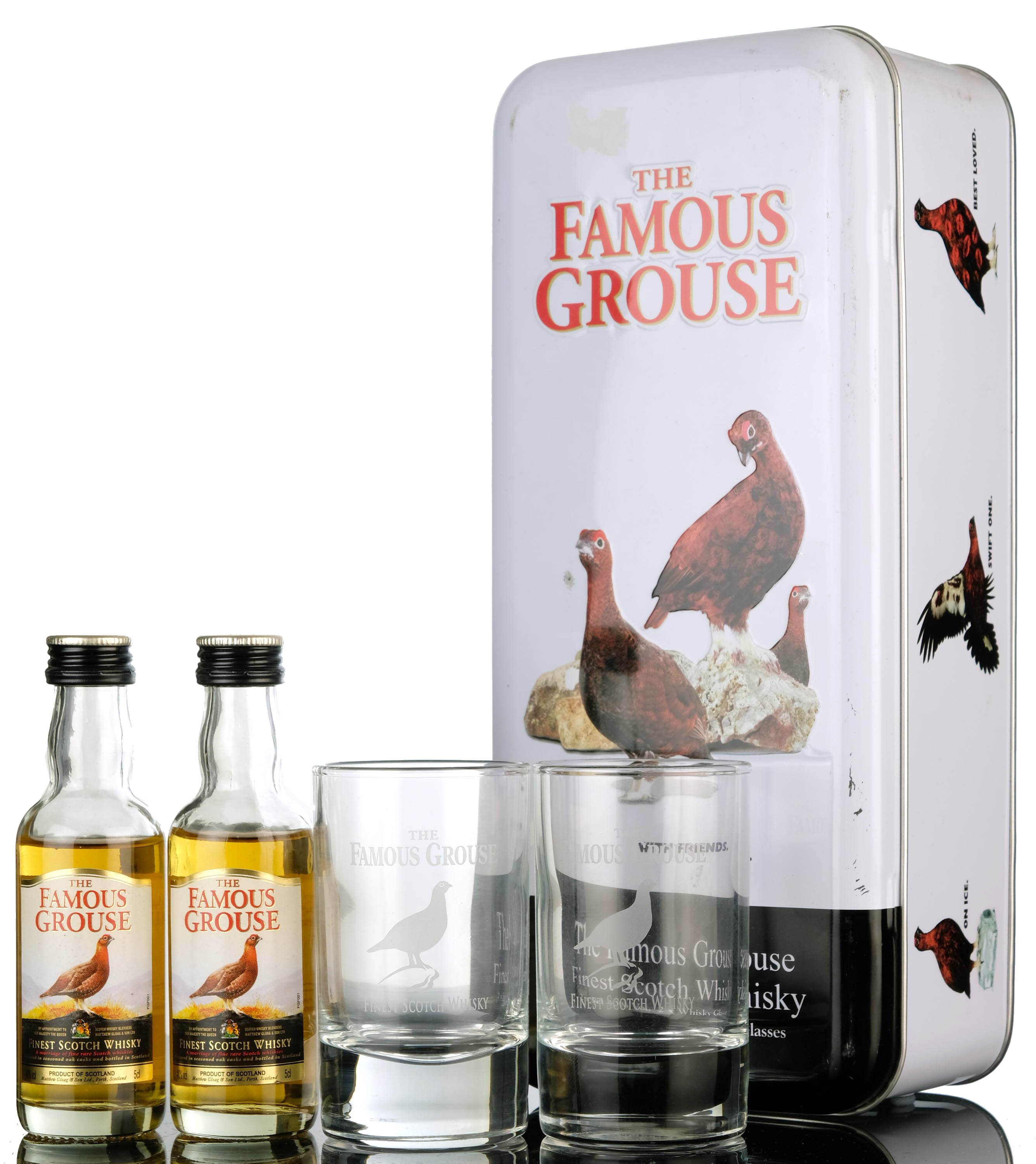 Famous Grouse Miniature Presentation Set