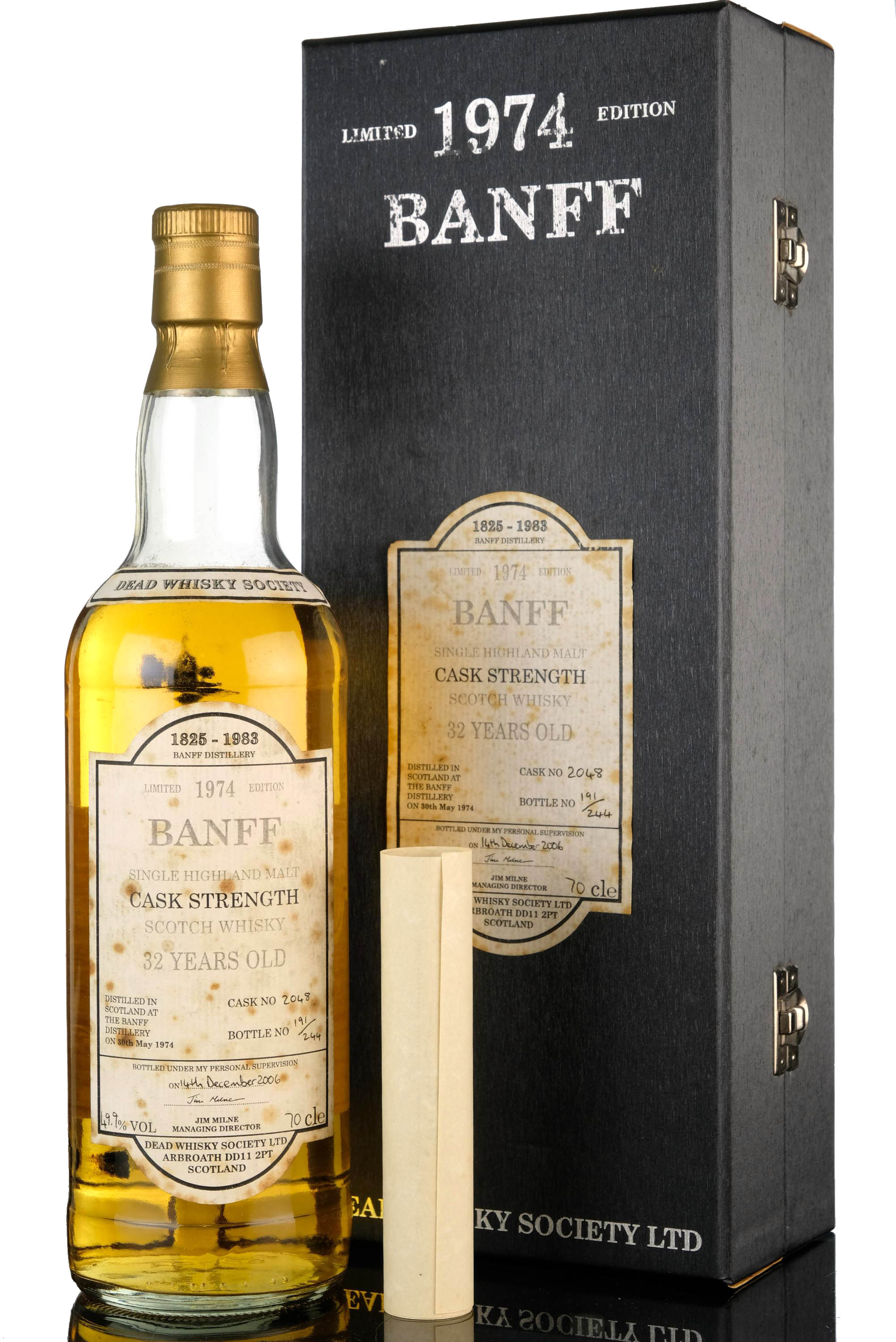 Banff 1974-2006 - 32 Year Old - Dead Whisky Society