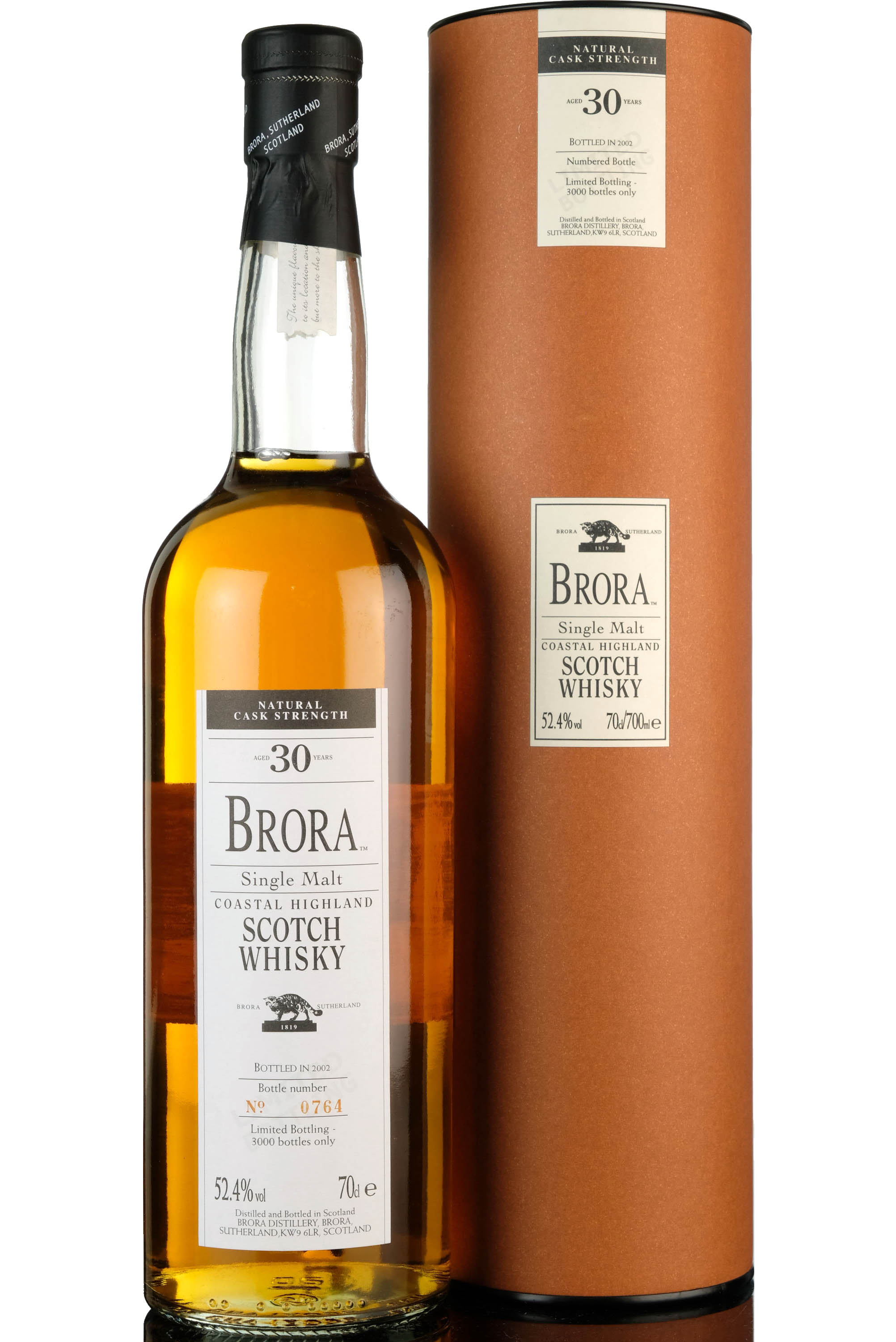 Brora 30 Year Old - Bottled 2002 - First Release