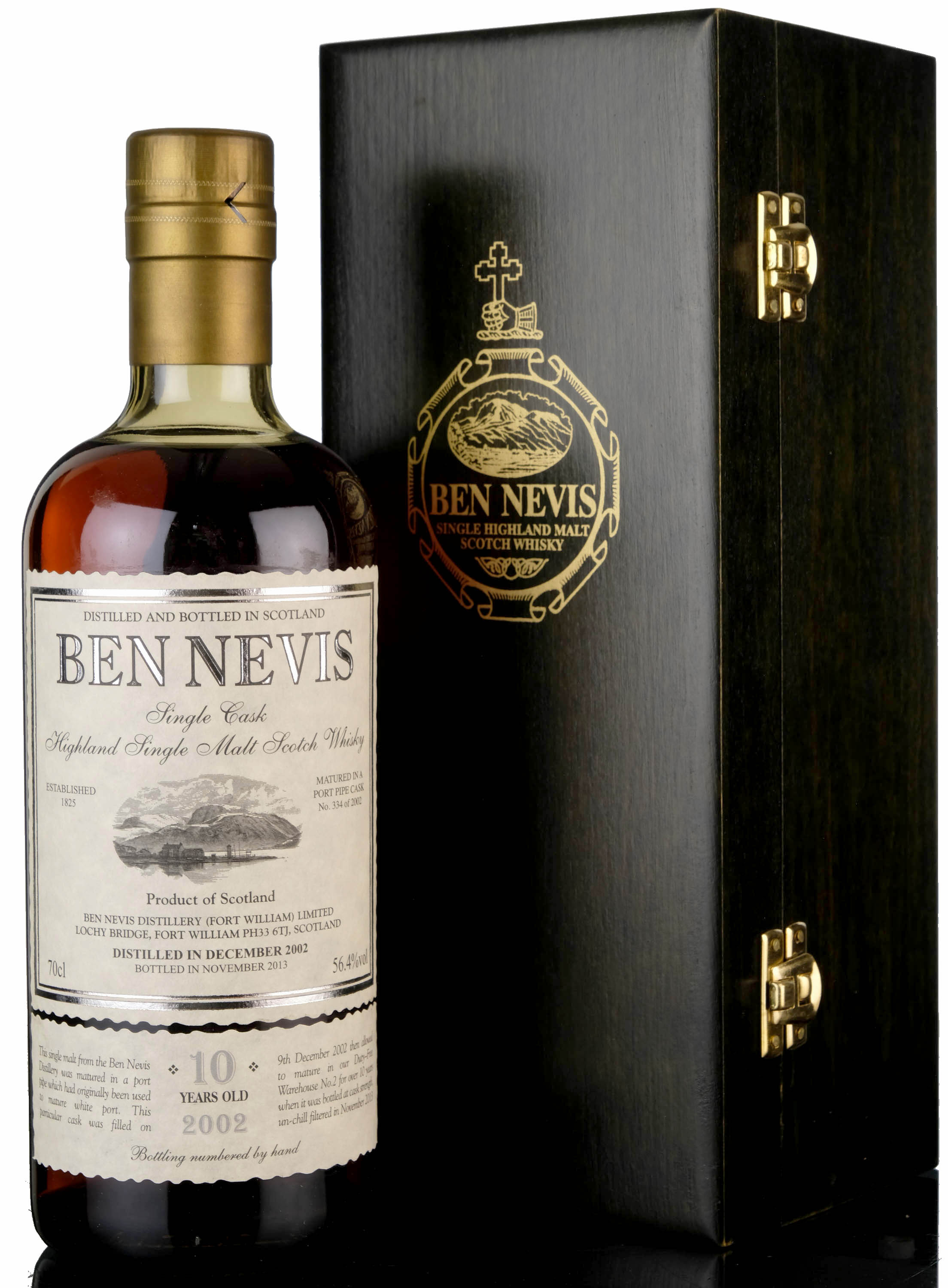 Ben Nevis 2002-2013 - Single Cask 334 - Port Pipe Cask