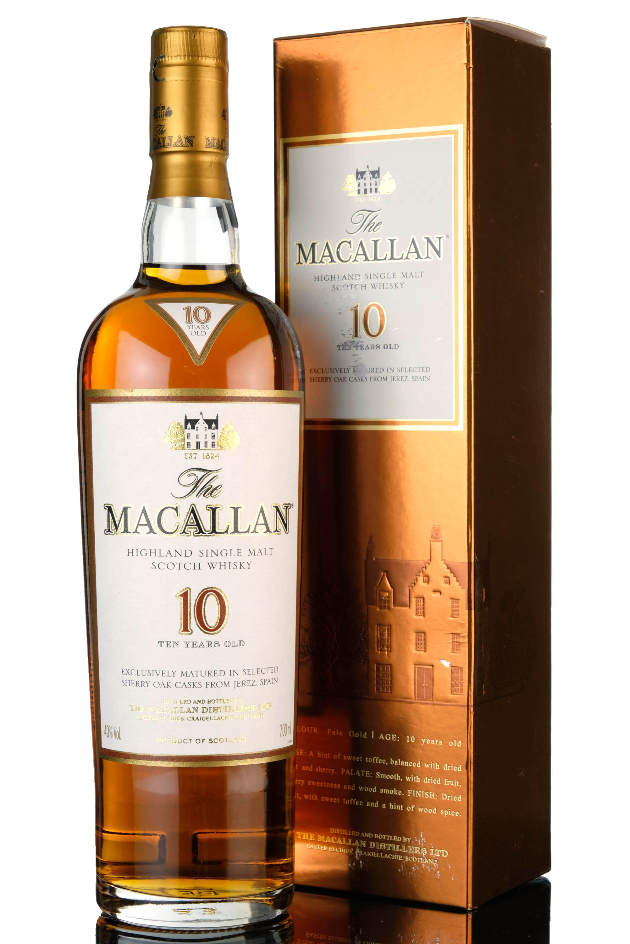 Macallan 10 Year Old - Sherry Casks - Mid 2000s