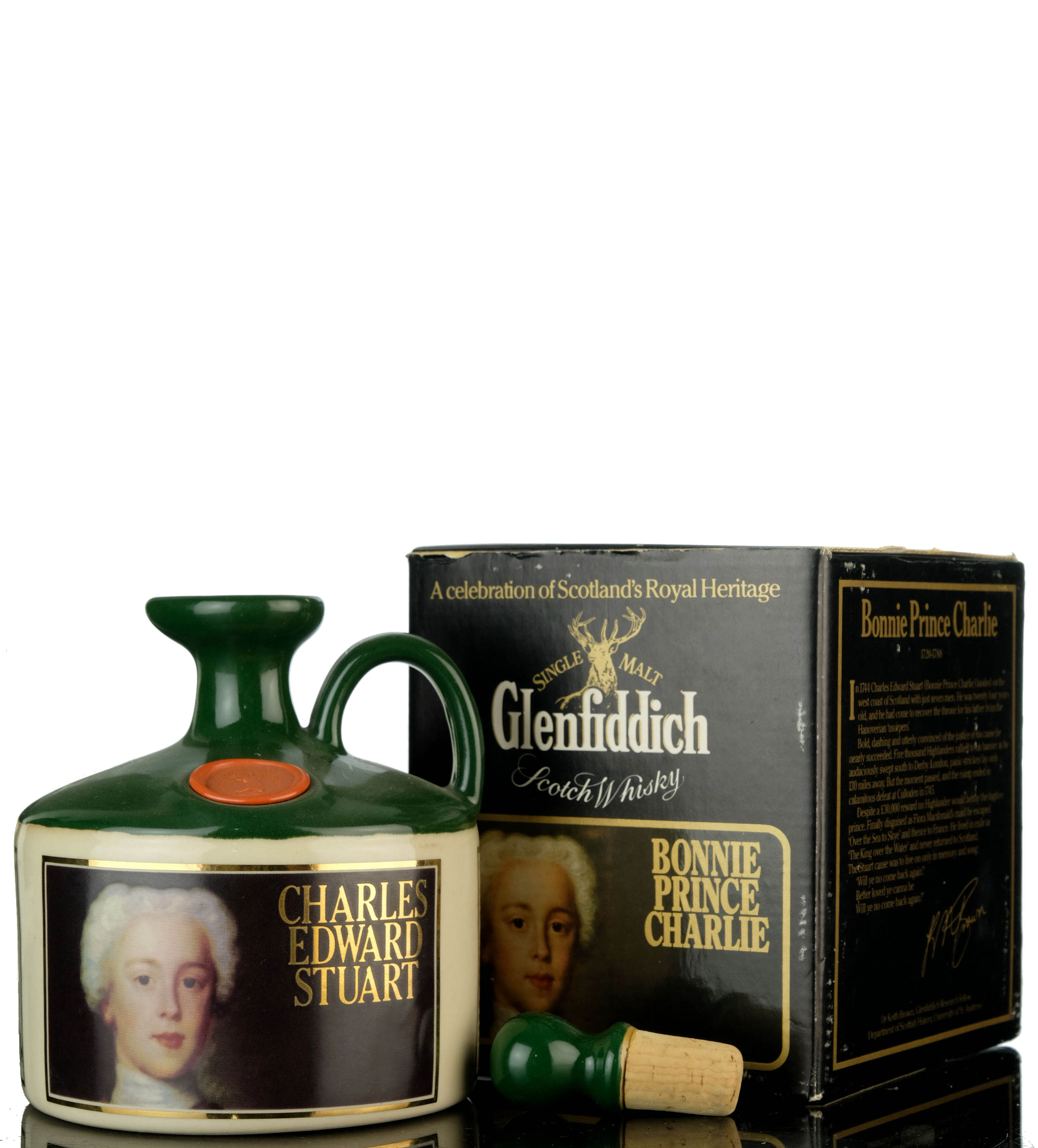 Glenfiddich Charles Edward Stuart - Ceramic Decanter