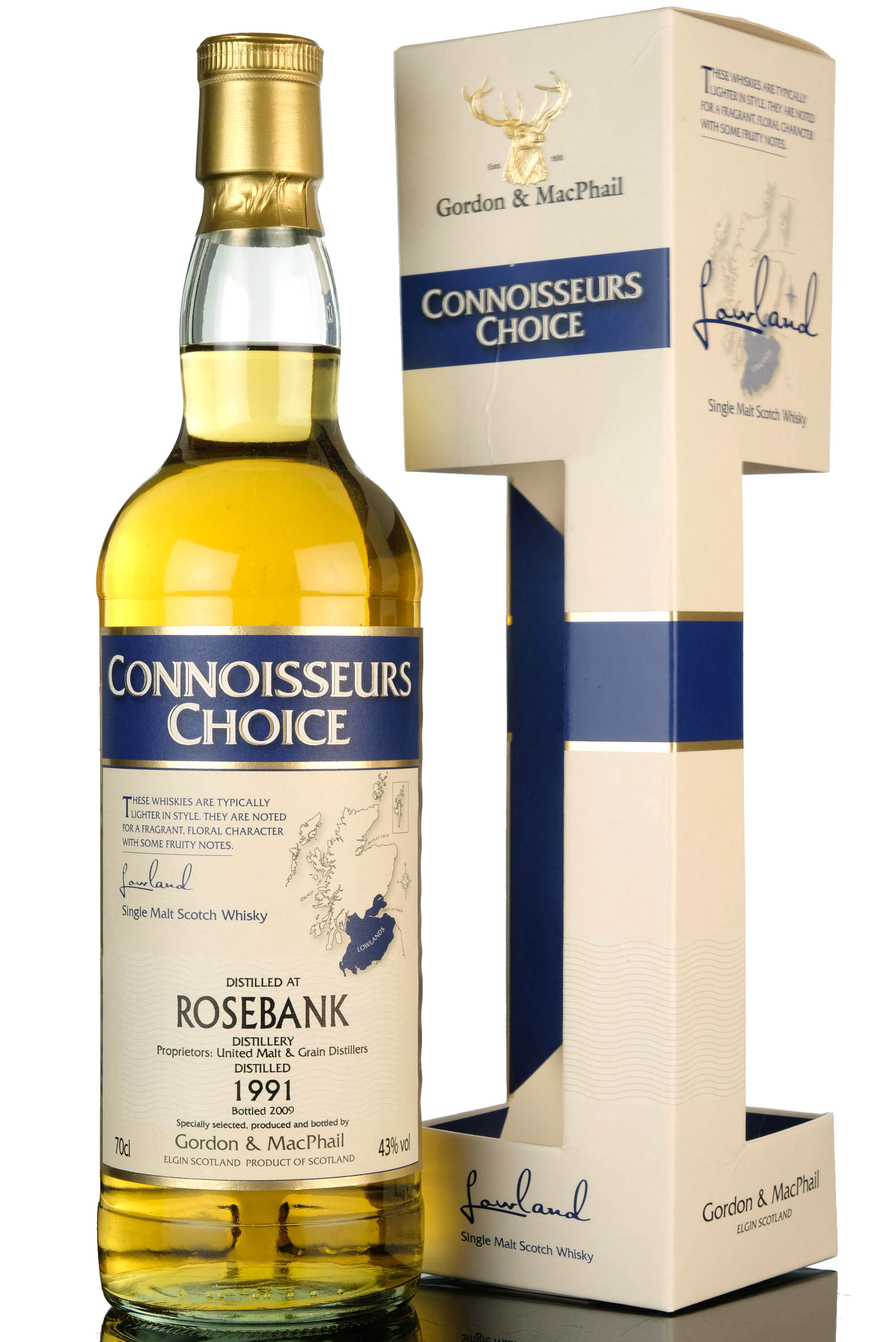 Rosebank 1991-2009 - Gordon & MacPhail - Connoisseurs Choice