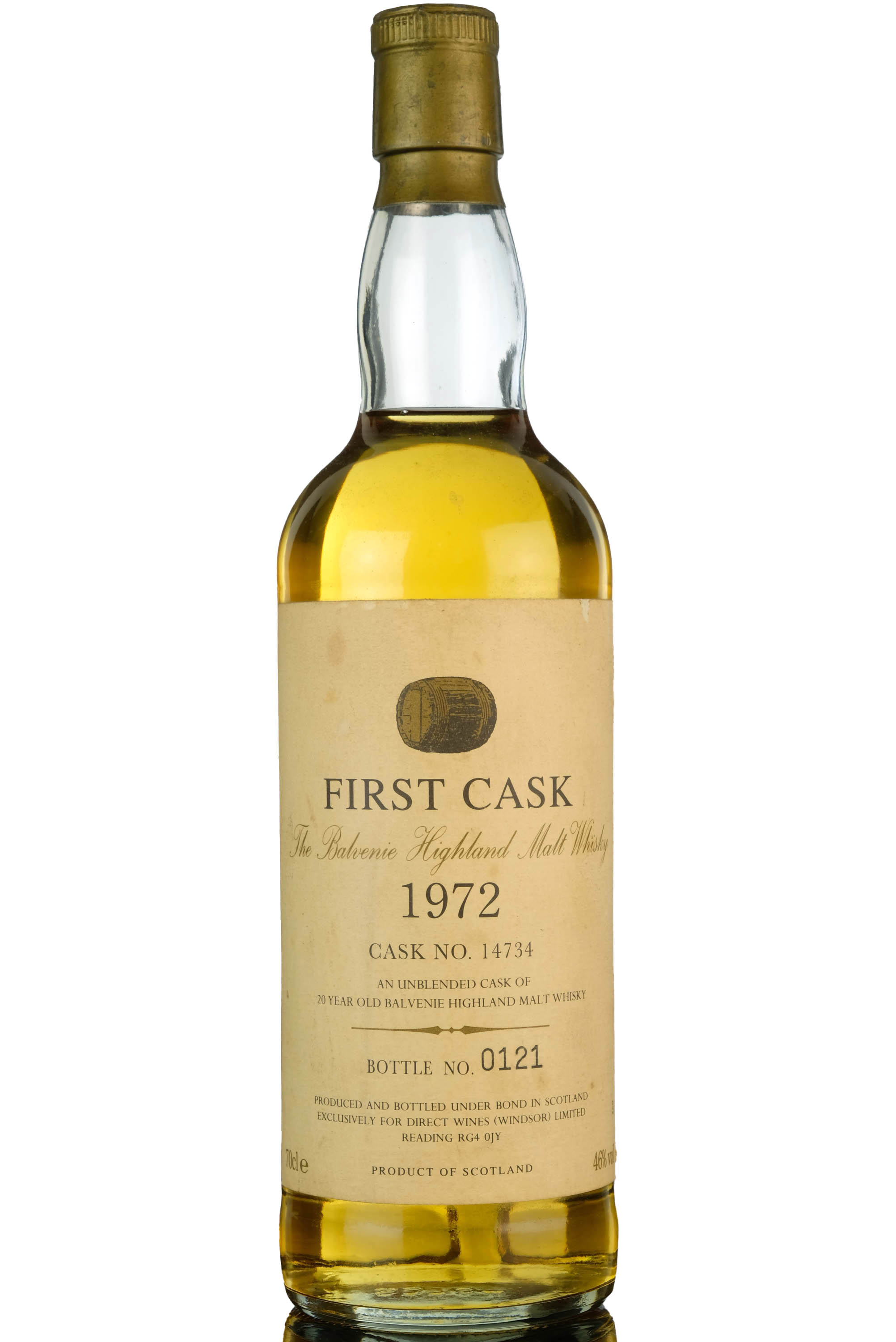 Balvenie 1972 - 20 Year Old - First Cask 14734