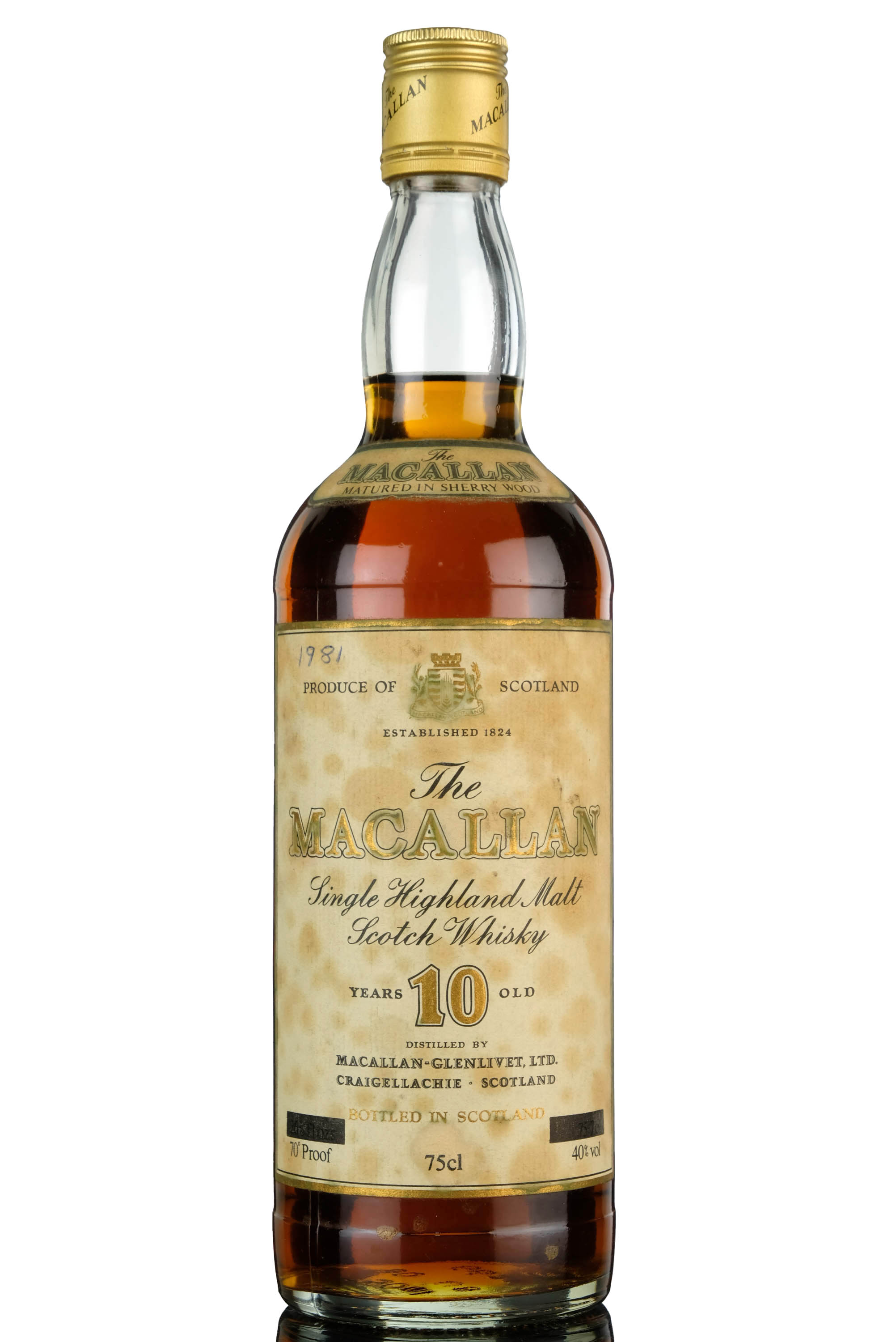 Macallan 10 Year Old - Early 1980s