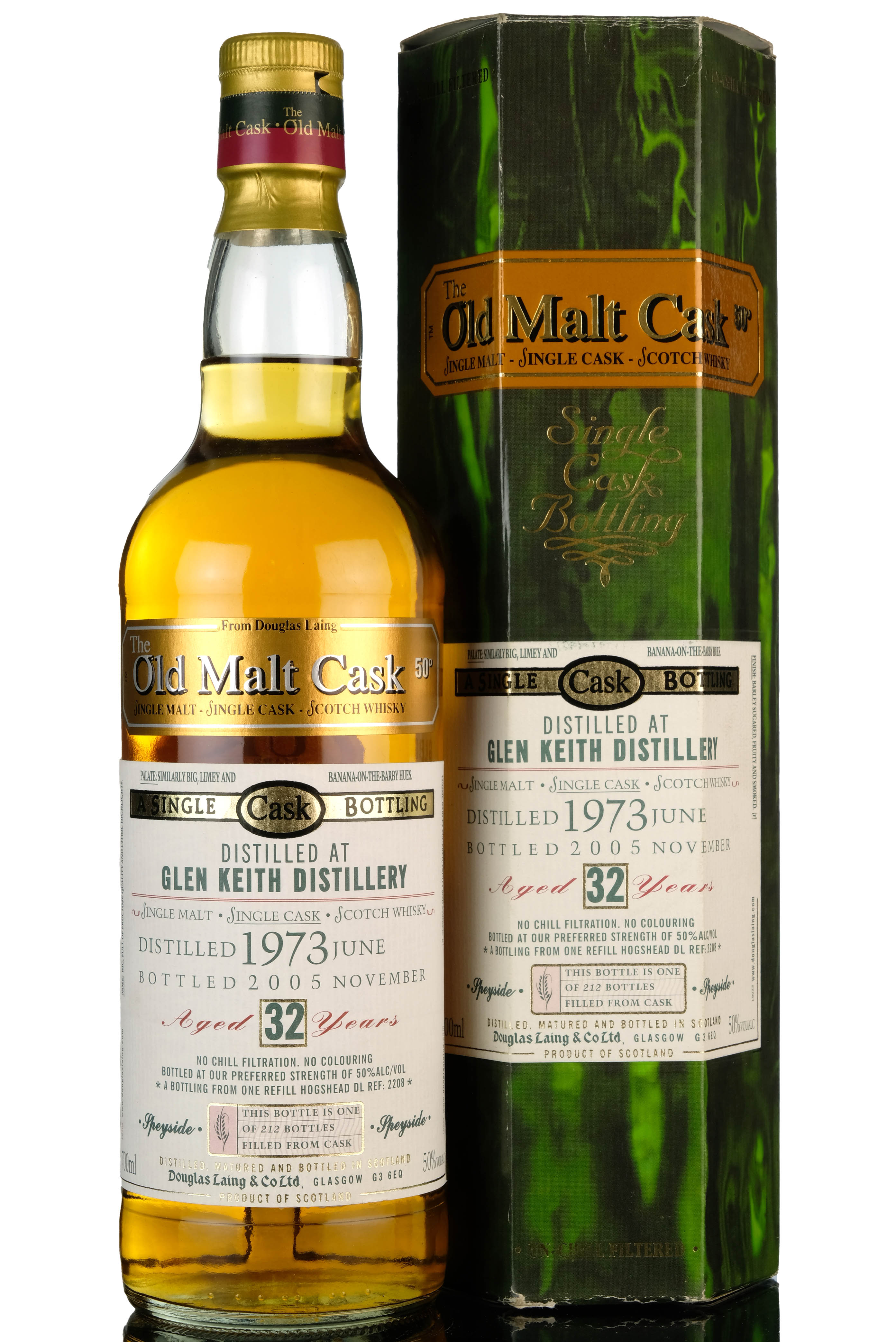 Glen Keith 1973-2005 - 32 Year Old - Douglas Laing - Old Malt Cask