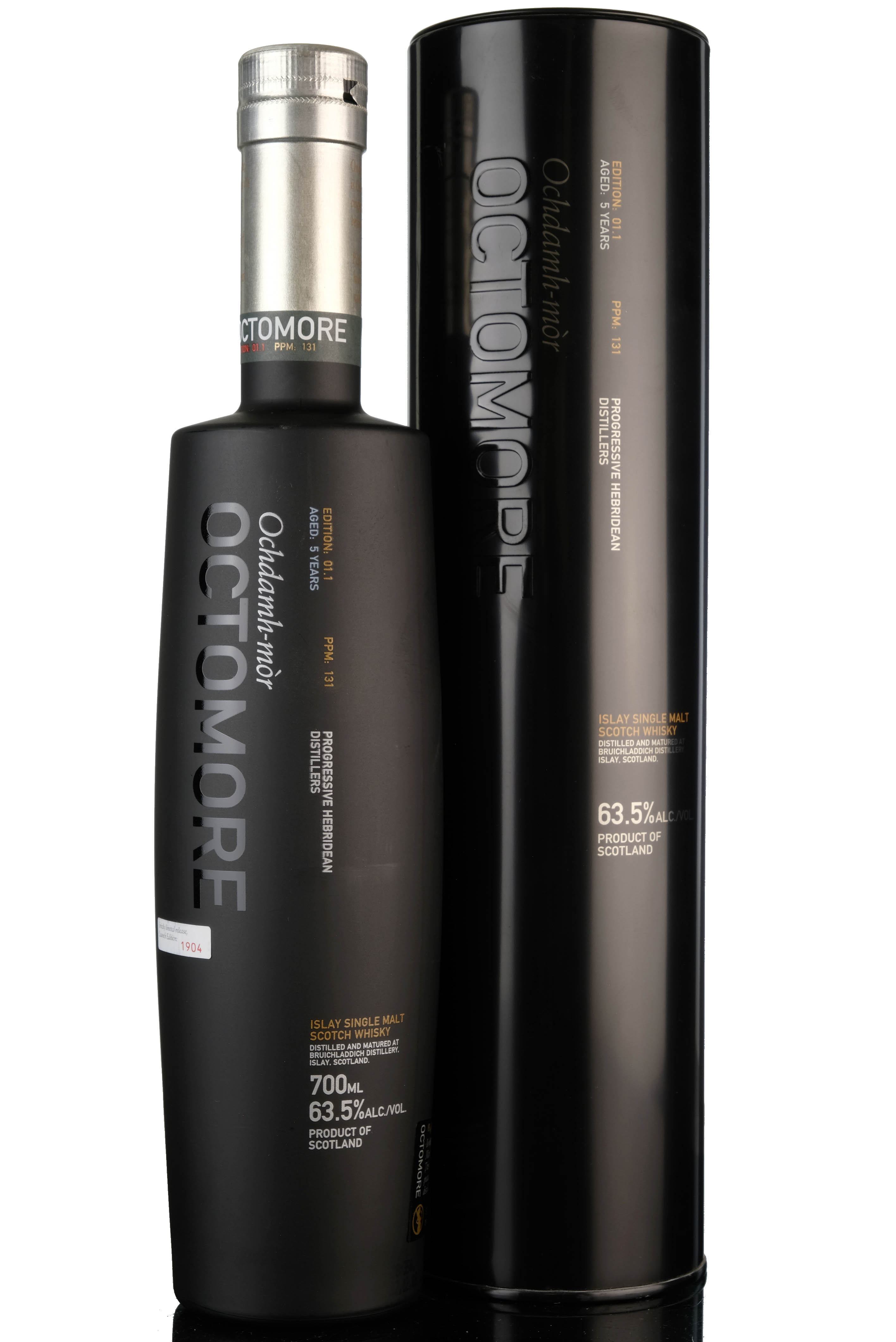 Bruichladdich Octomore 1.1 - inaugural Release