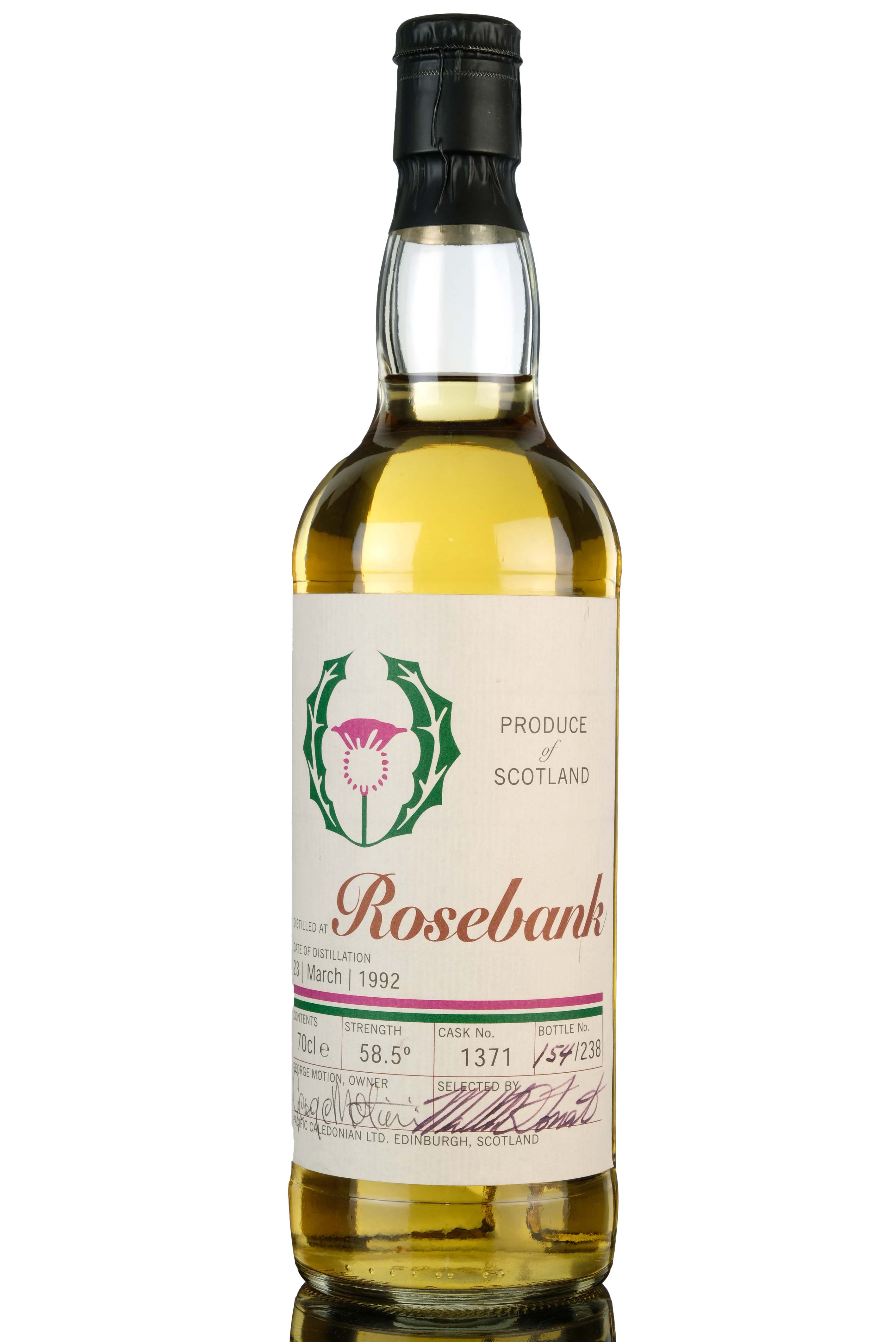 Rosebank 1992 - Matthew Forrests - Single Cask 1371