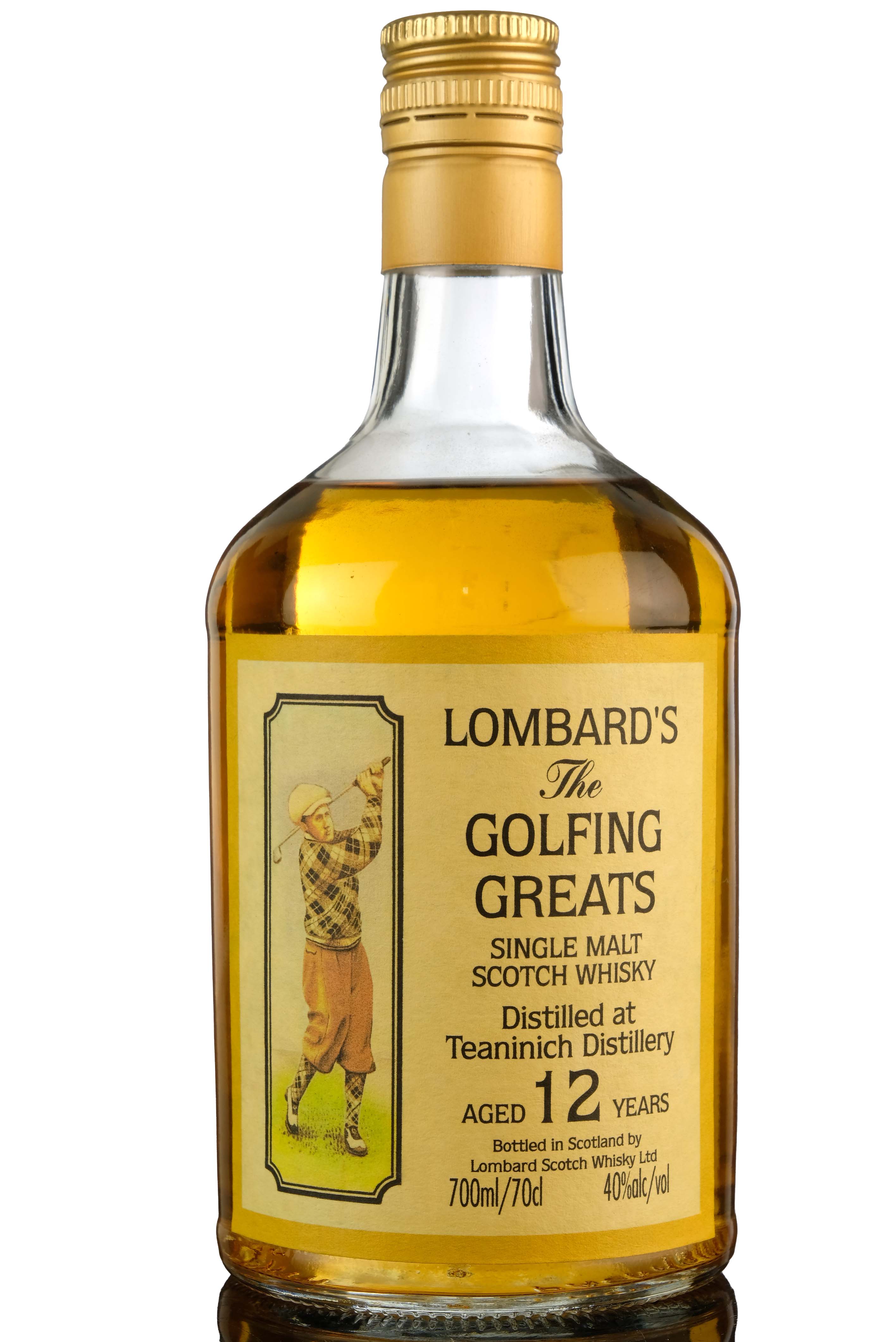 Teaninich 12 Year Old - Lombards The Golfing Greats