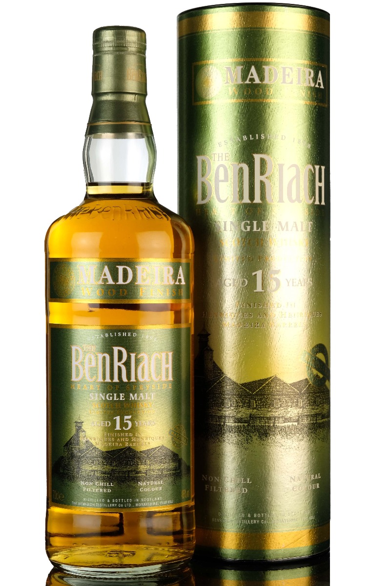 Benriach 15 Year Old - Madeira Wood Finish