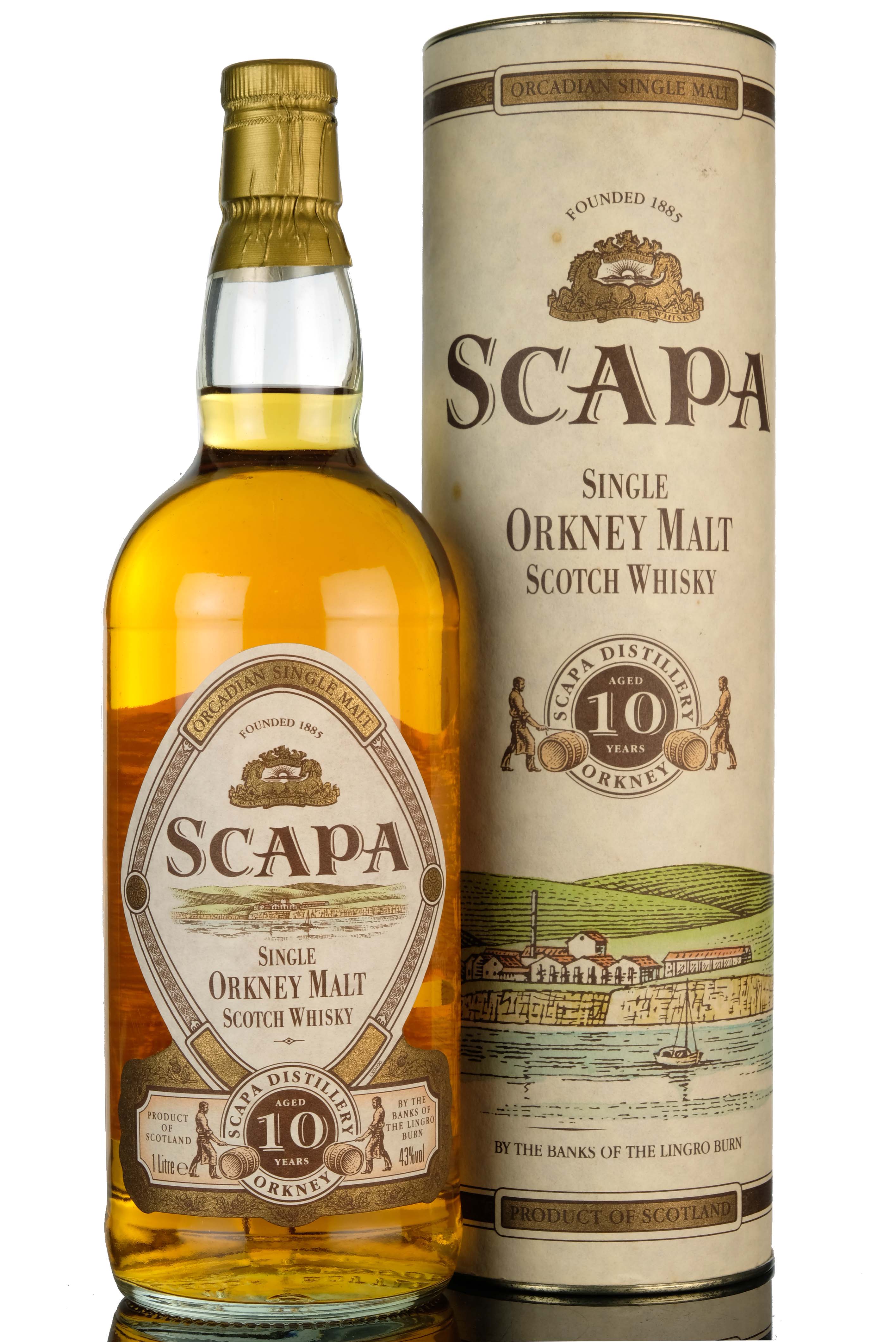 Scapa 10 Year Old - 1990s - 1 Litre
