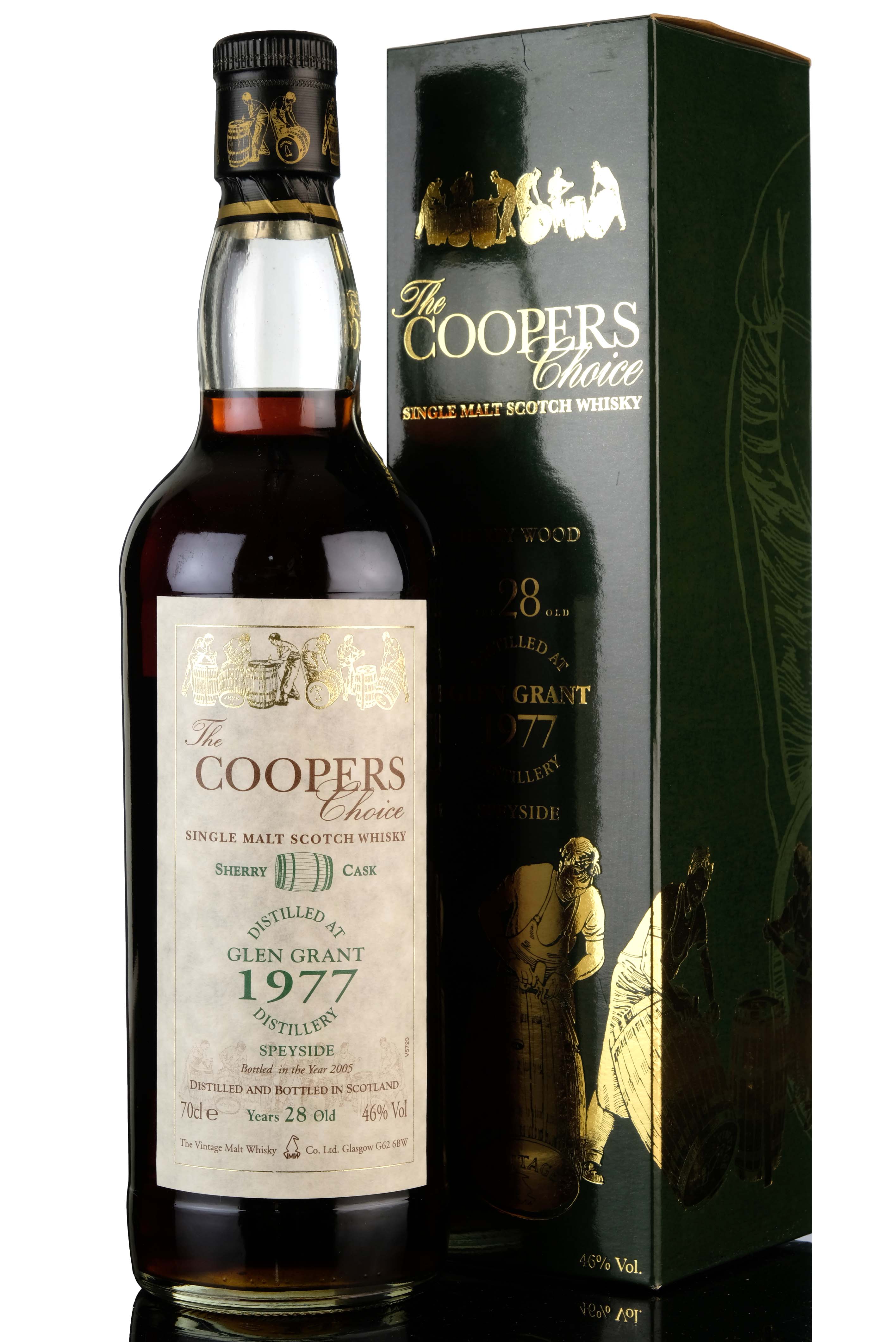 Glen Grant 1977-2005 - 28 Year Old - Coopers Choice