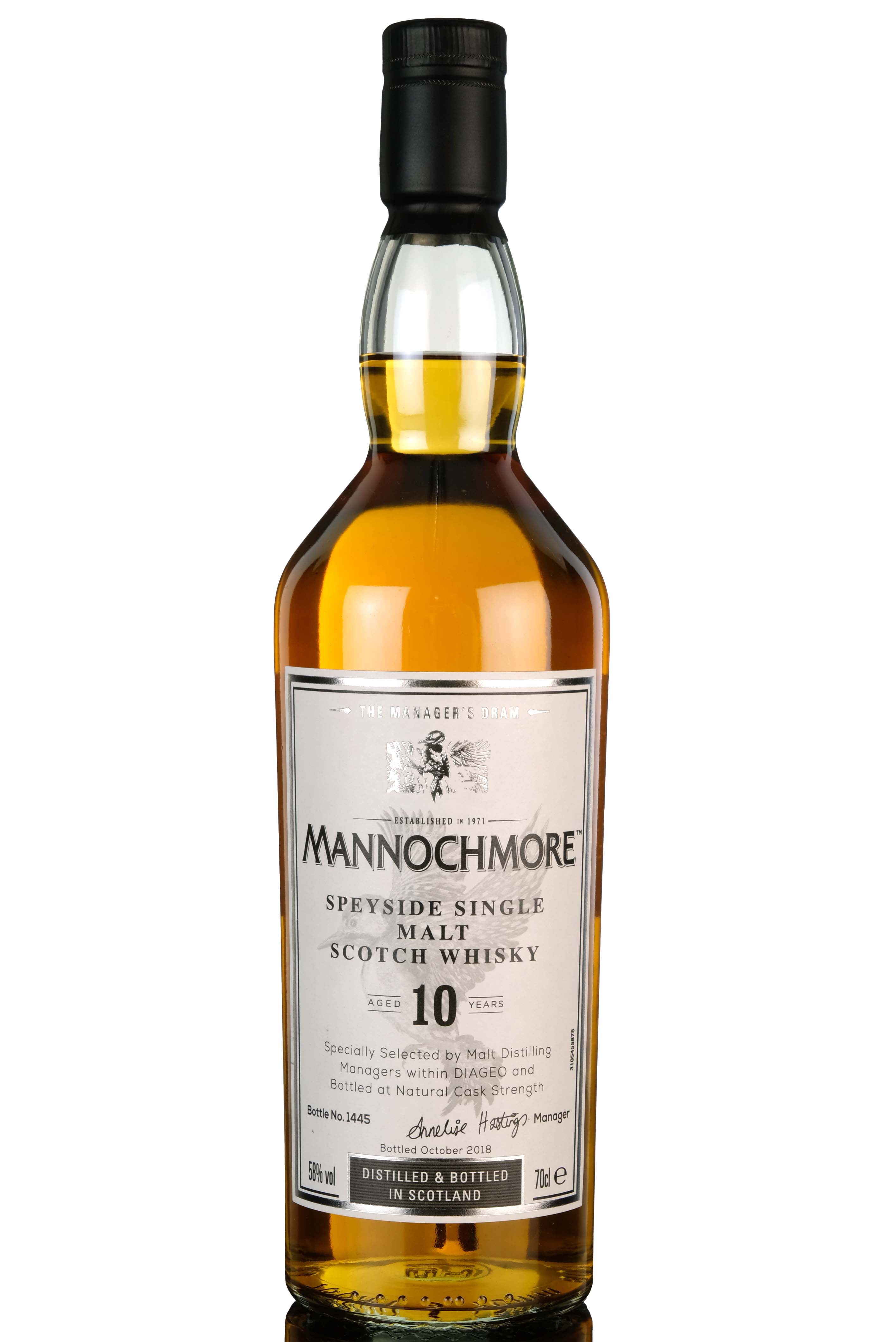 Mannochmore 10 Year Old - Managers Dram 2018