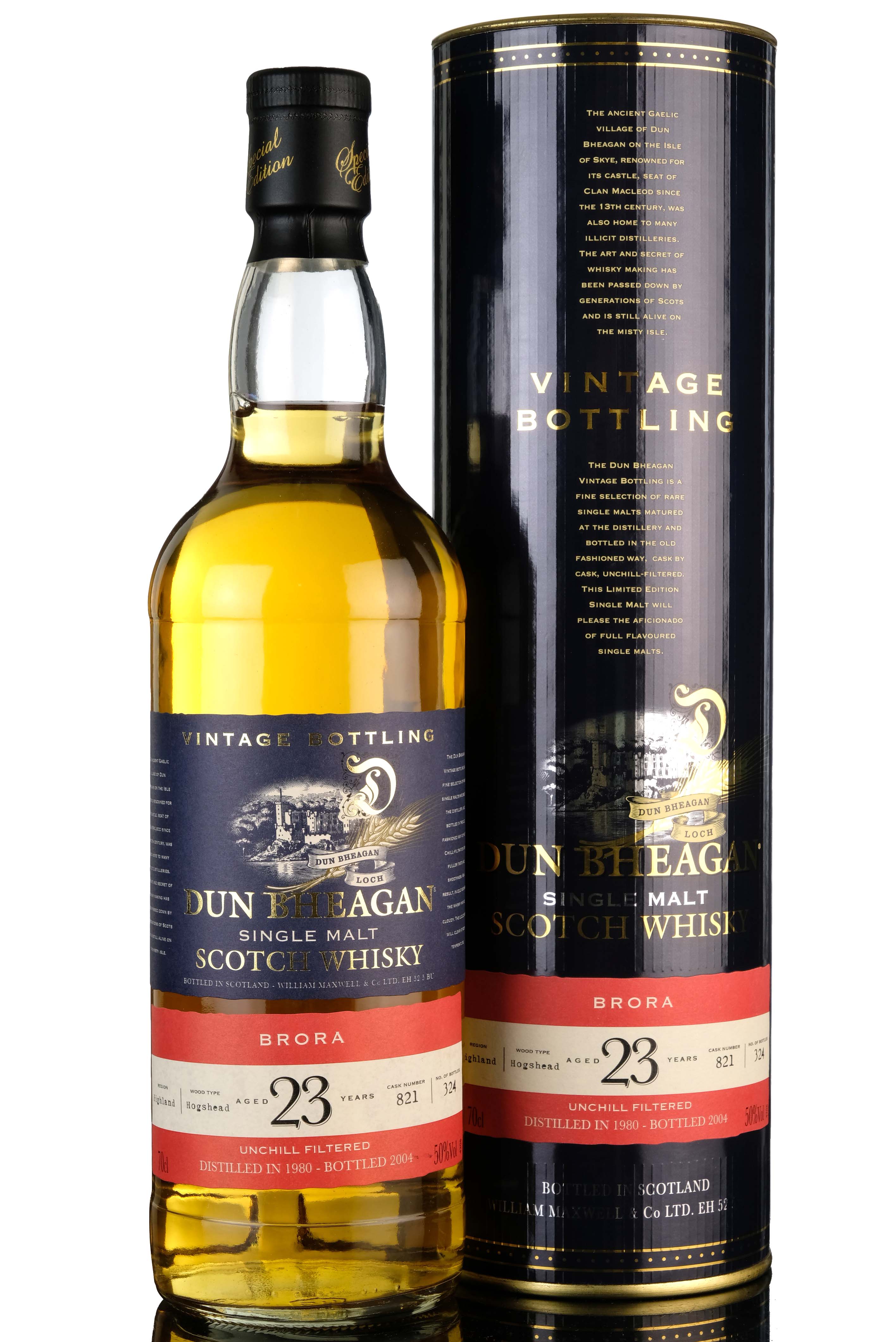 Brora 1980-2004 - 23 Year Old - Dun Bheagan