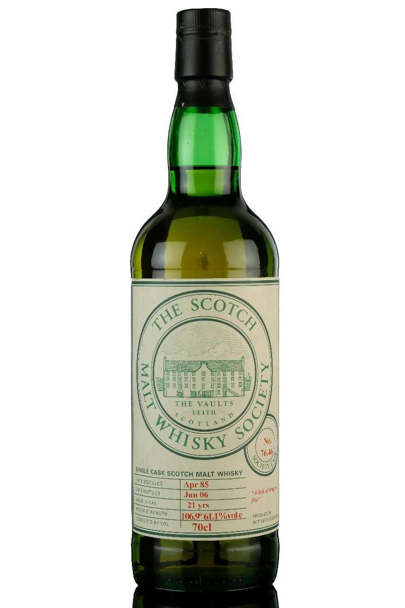 Mortlach 1985-2006 - 21 Year Old - SMWS 76.46 - A lick Of Dragon Fire