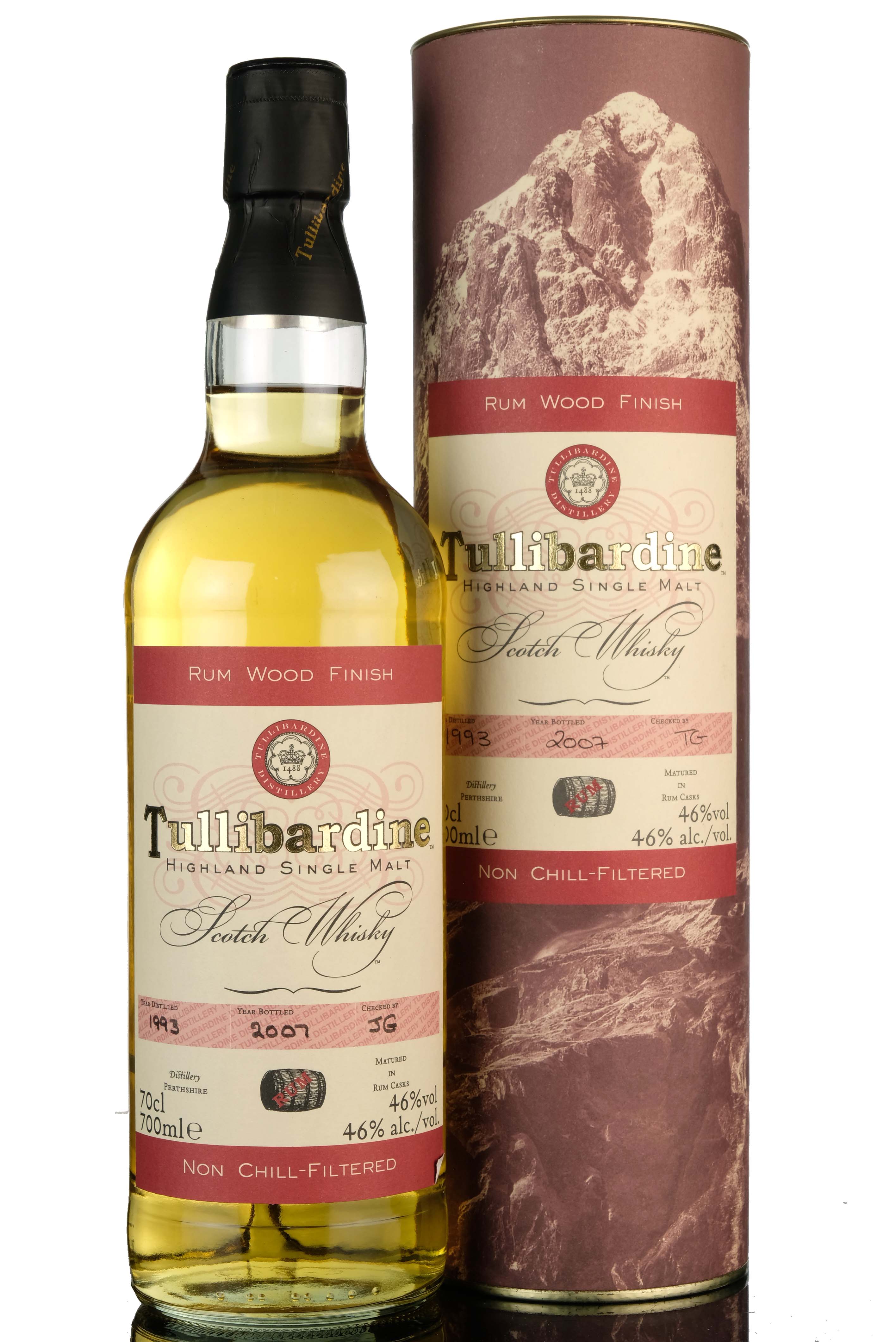 Tullibardine 1993-2007 - Rum Wood Finish