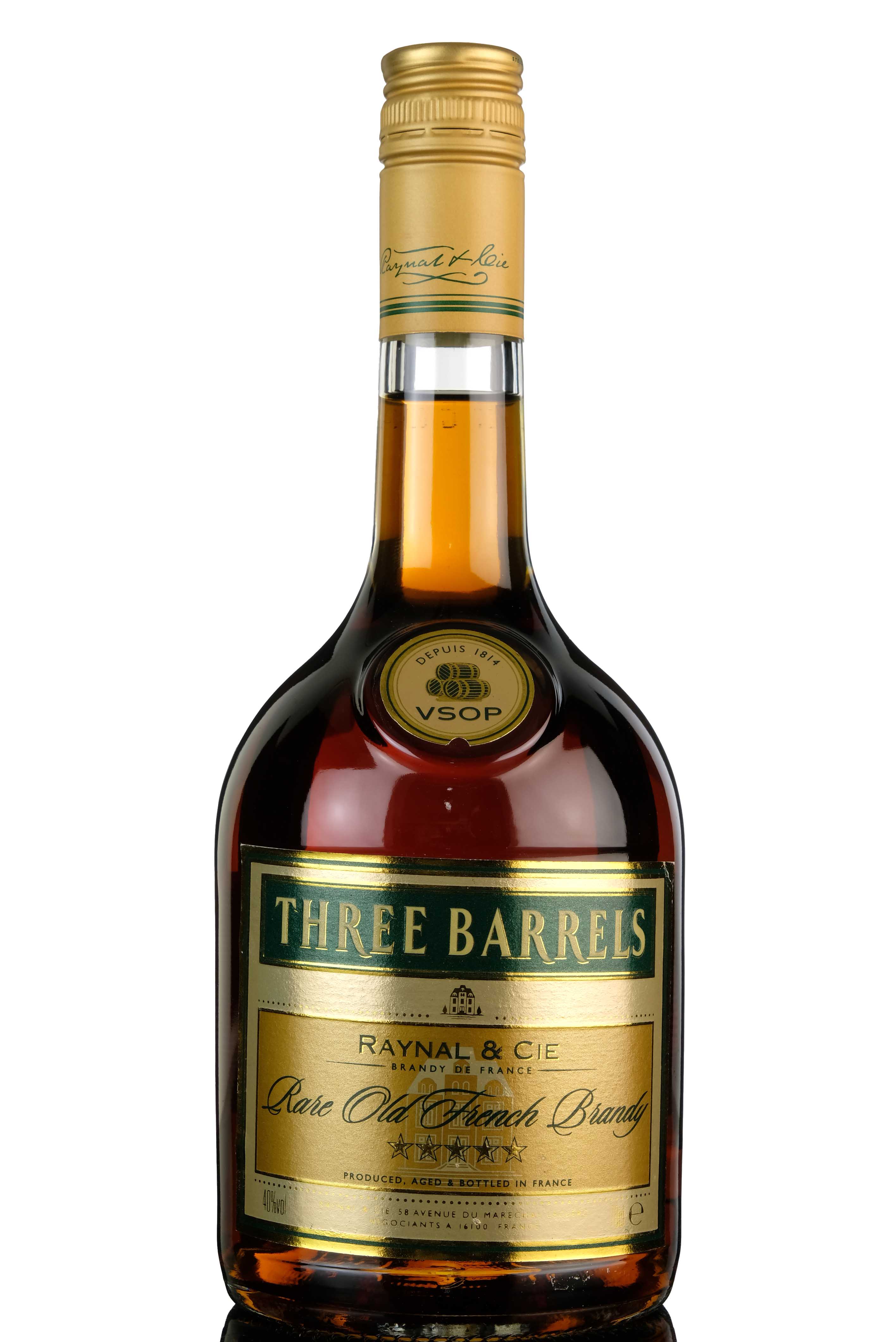 Three Barrels VSOP Brandy