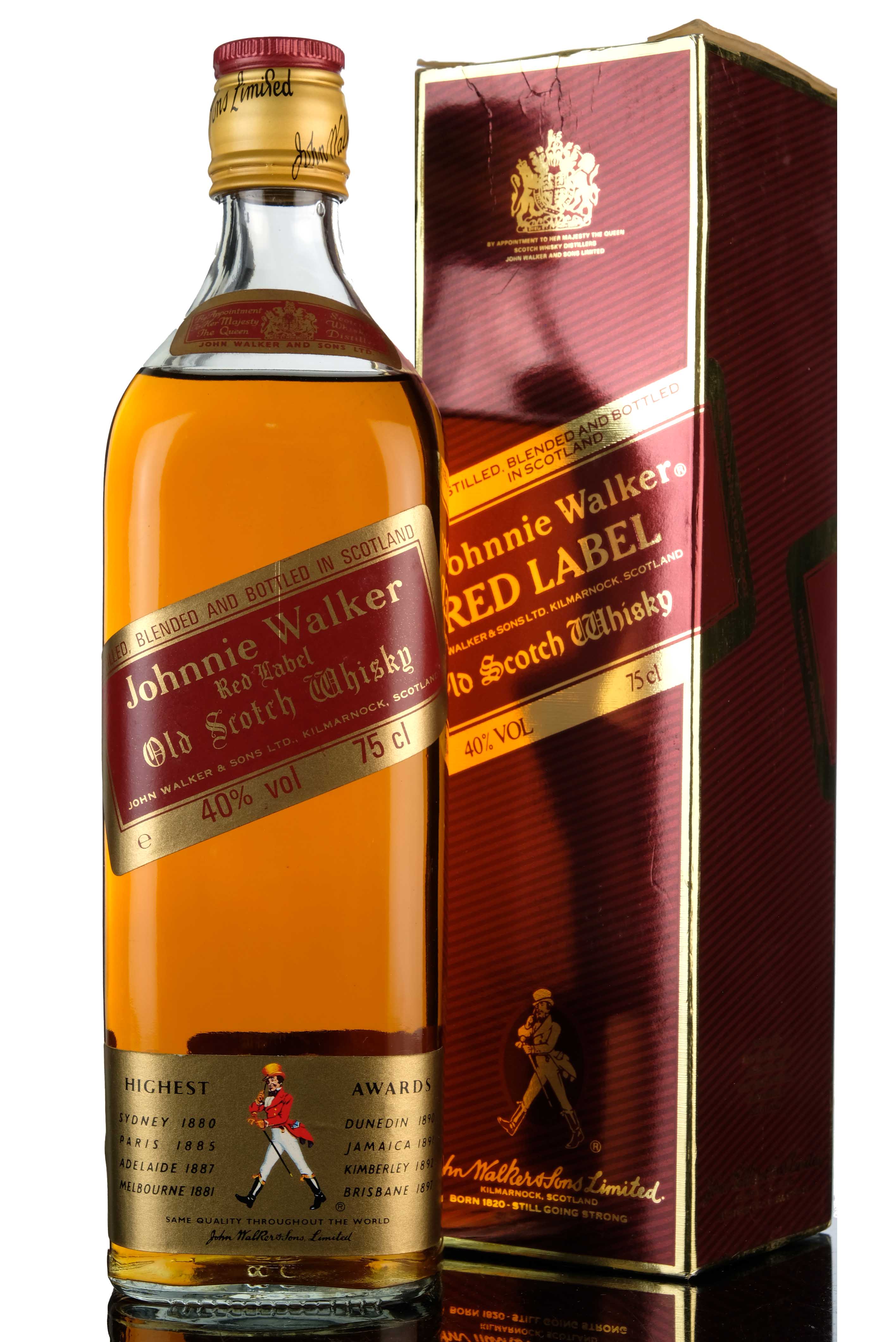 Johnnie Walker Red Label - 1980s