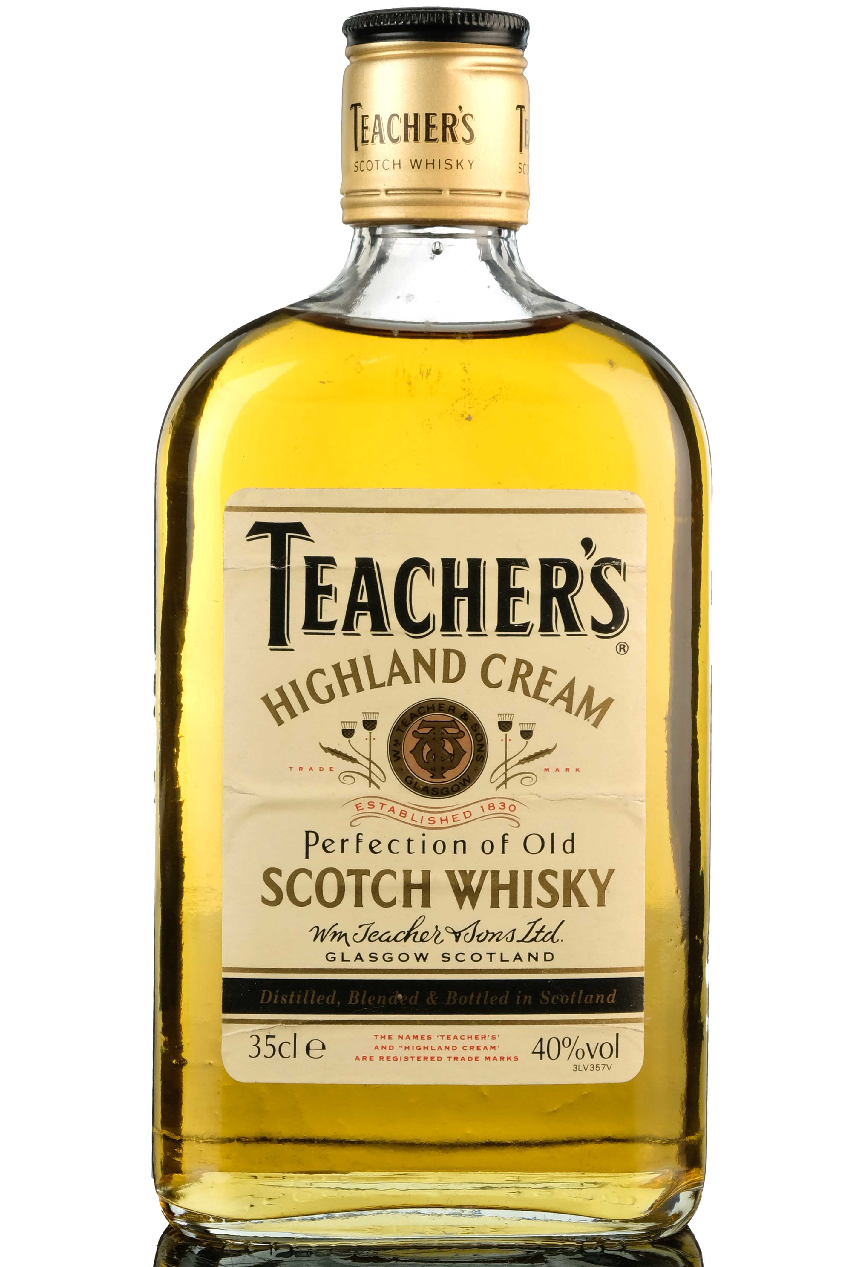 Teachers Highland Cream - Half Bottle