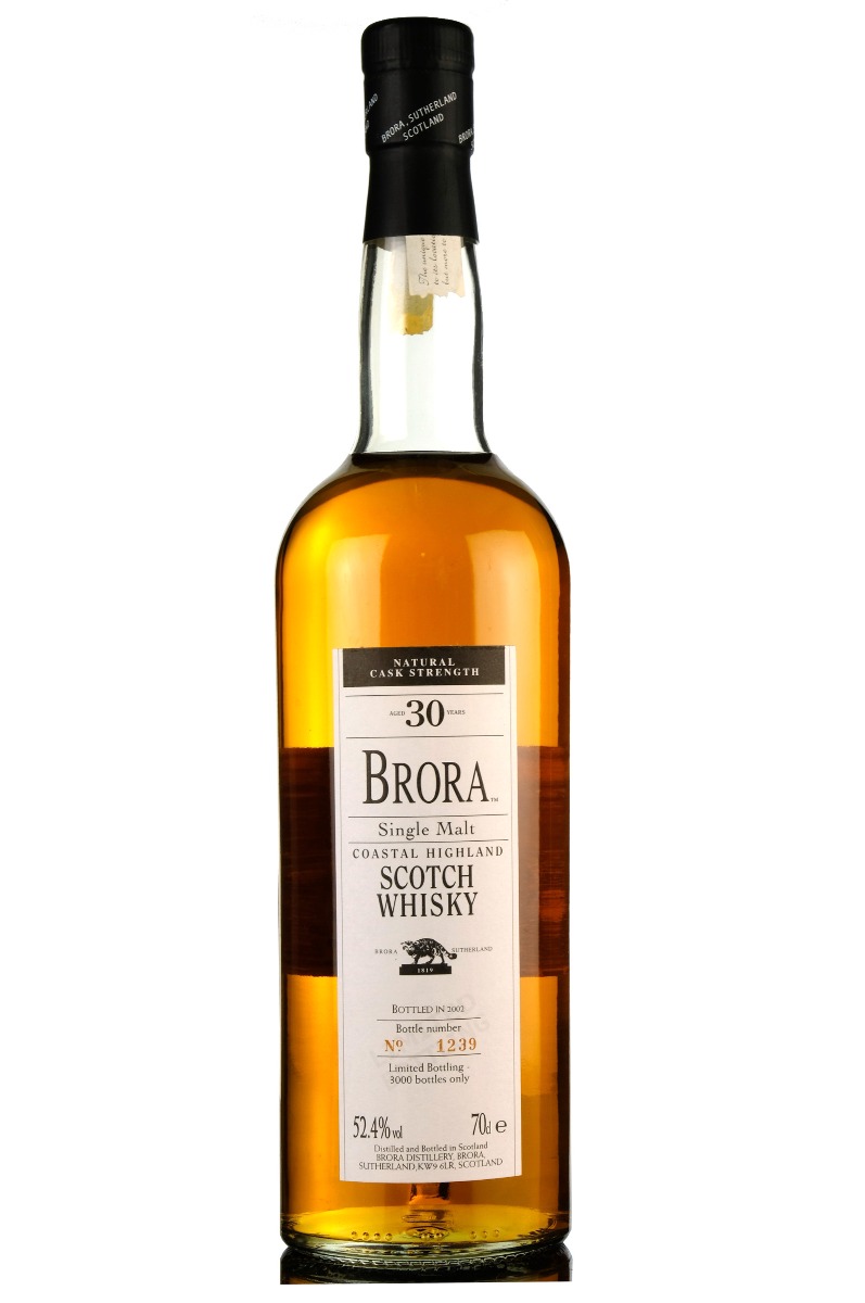 Brora 30 Year Old - Bottled 2002 - First Release