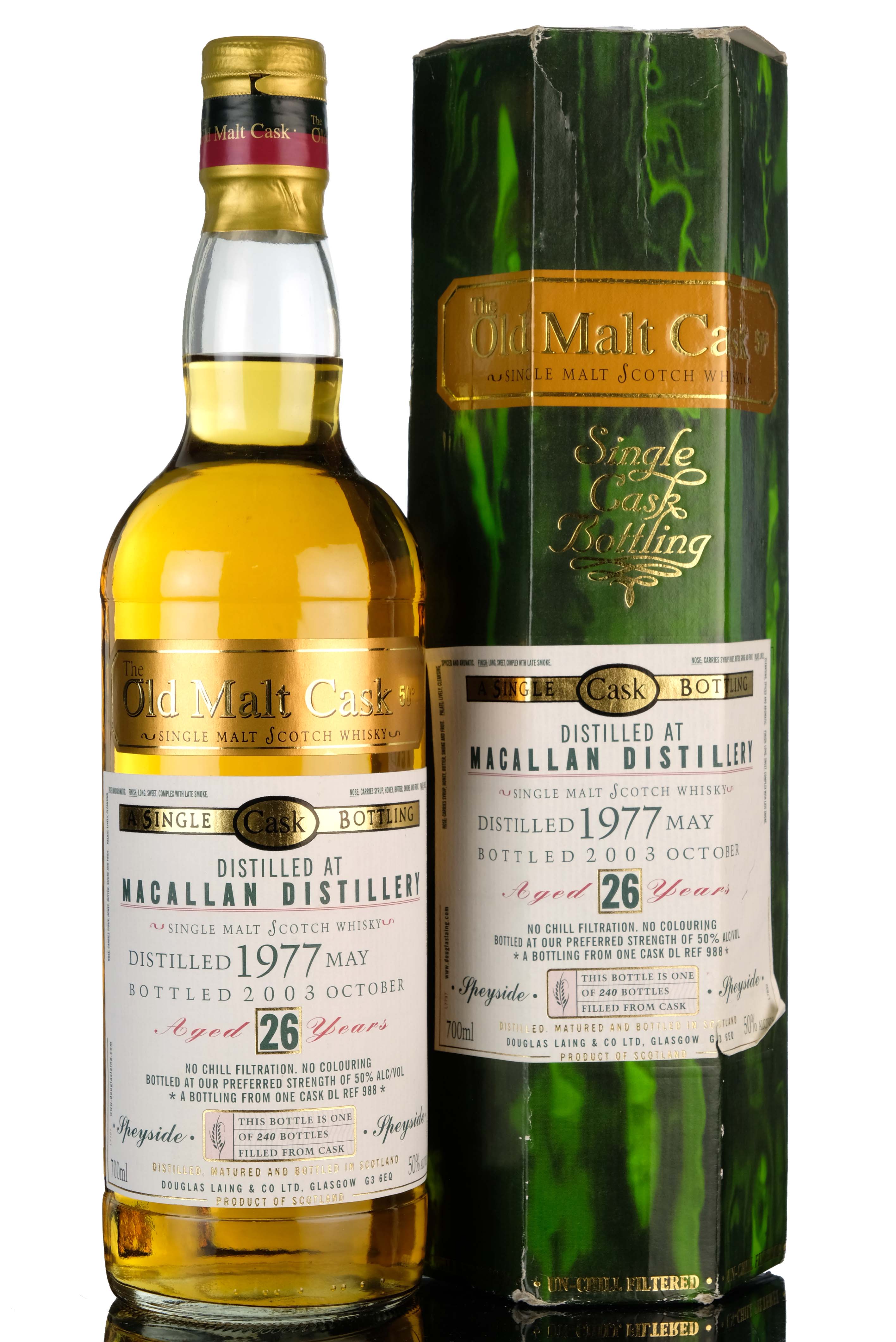 Macallan 1977-2003 - 26 Year Old - Douglas Laing - Old Malt Cask