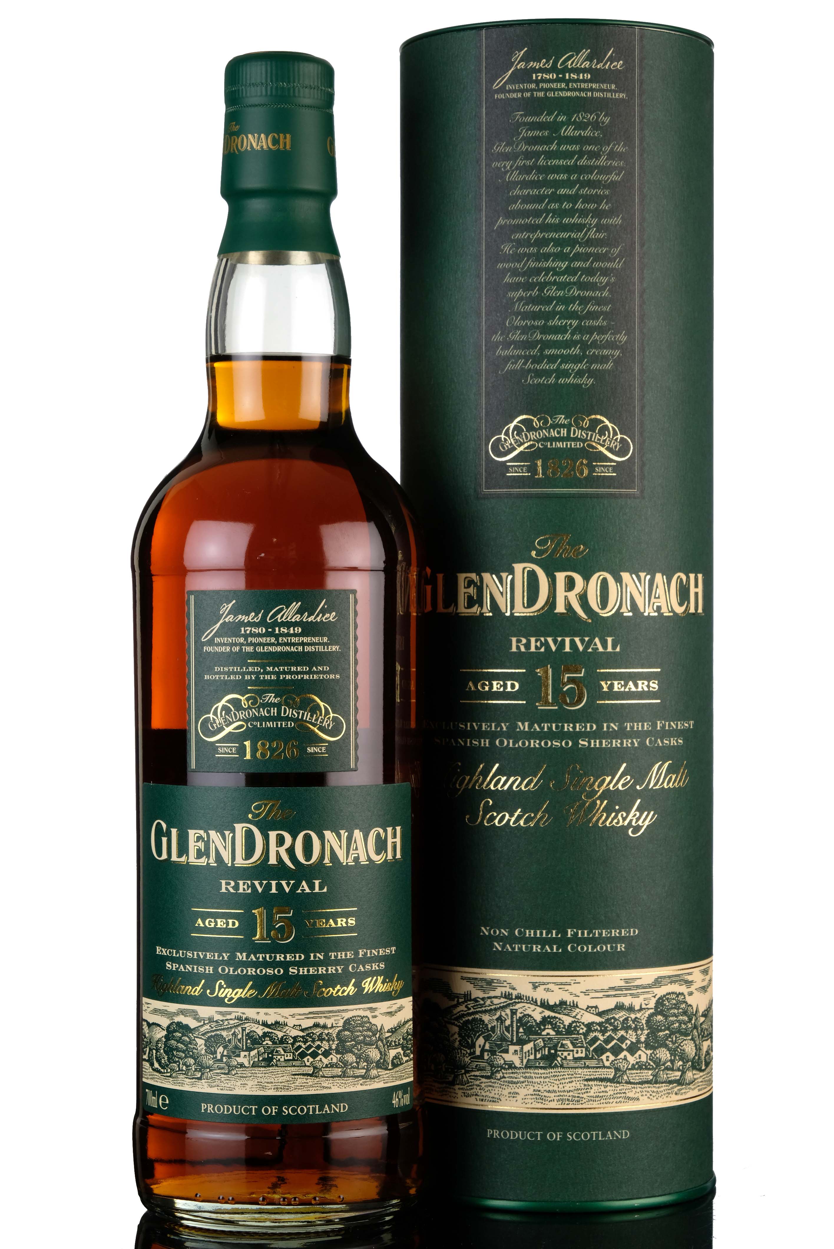 Glendronach 15 Year Old - Revival - Bottled 2015