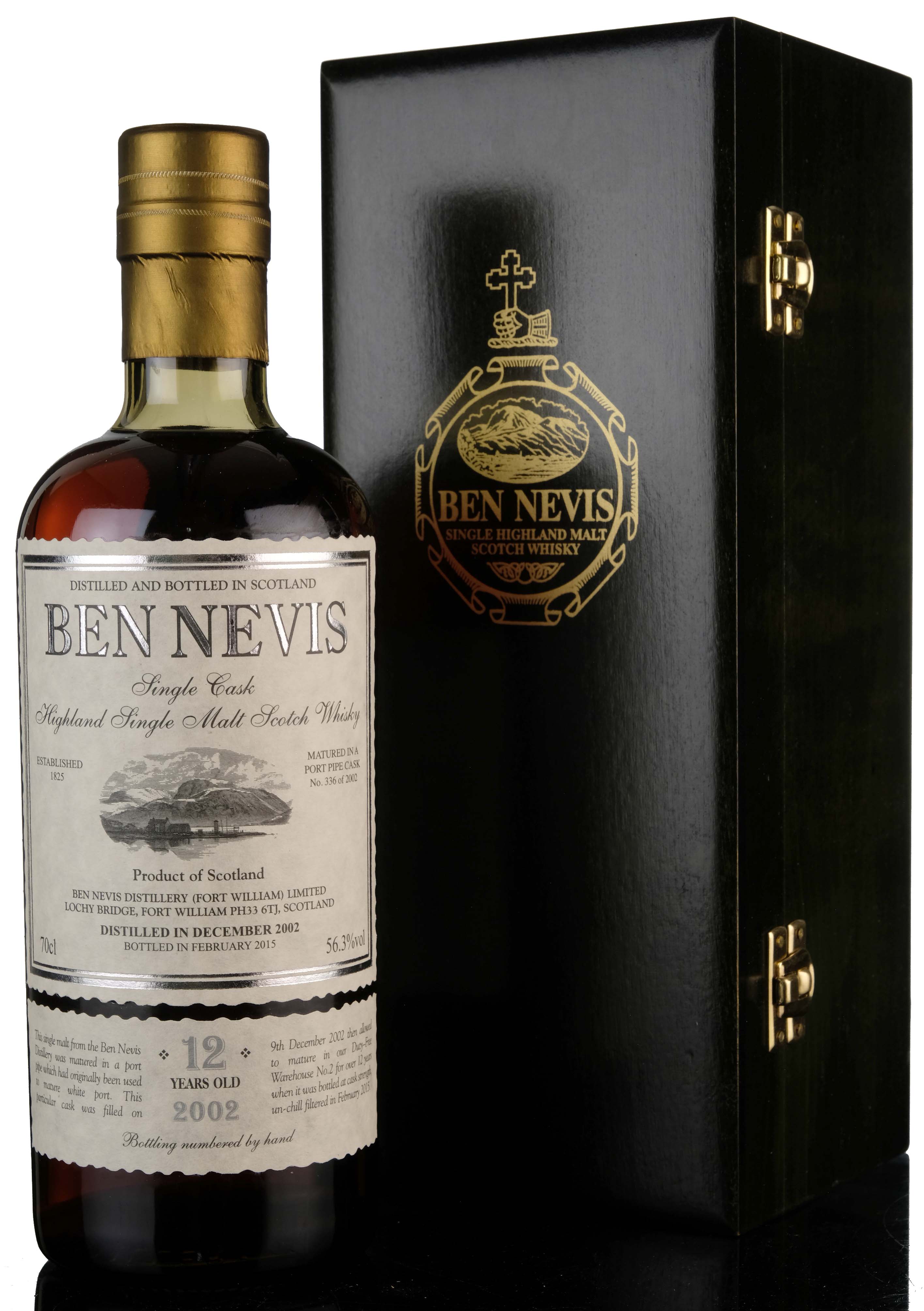 Ben Nevis 2002-2015 - 12 Year Old - Single Cask 336 - Port Pipe Cask